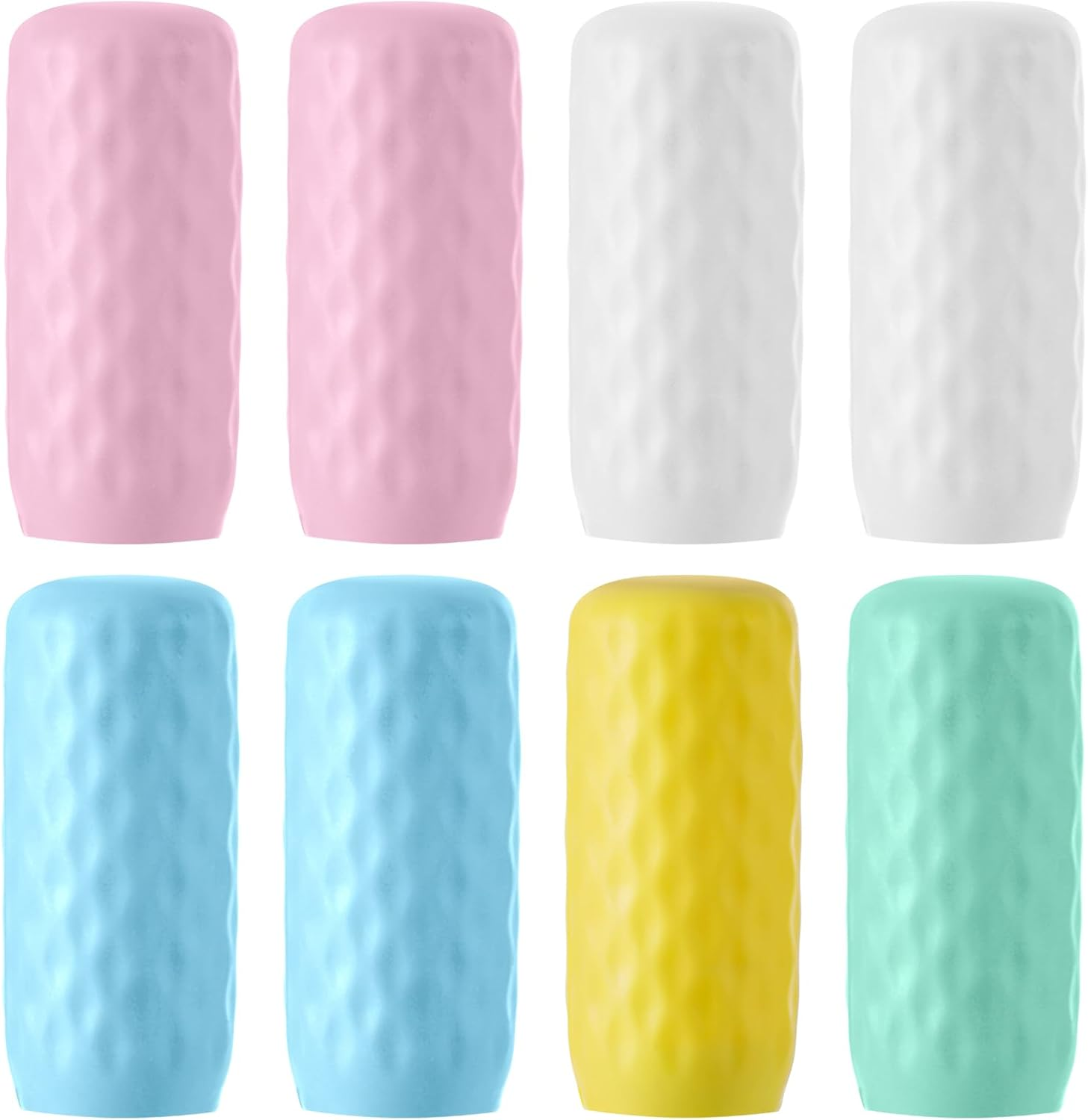 8Pcs Silicone Bottle Covers for Travel, Toiletry Skins for Leak Proof, Portable Leak Locks Travel Accessories, Cruise Ship Must Haves for Women Men, Toiletries for Various Travel Size Bottles image number 3