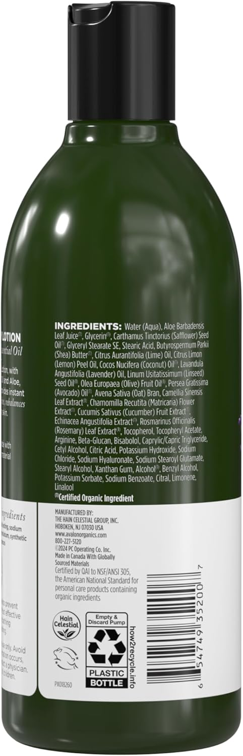 Avalon Organics Lavender Hand & Body Lotion, 12 Ounce image number 2