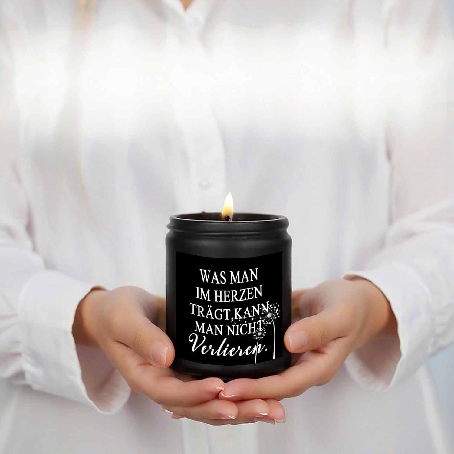 Funeral Gift, Funeral Candle with Saying, Comfort Gifts for Deceased Favourite Person, Commemorative Candle for Deceased, Consolation Gift with Grave Candles image number 6