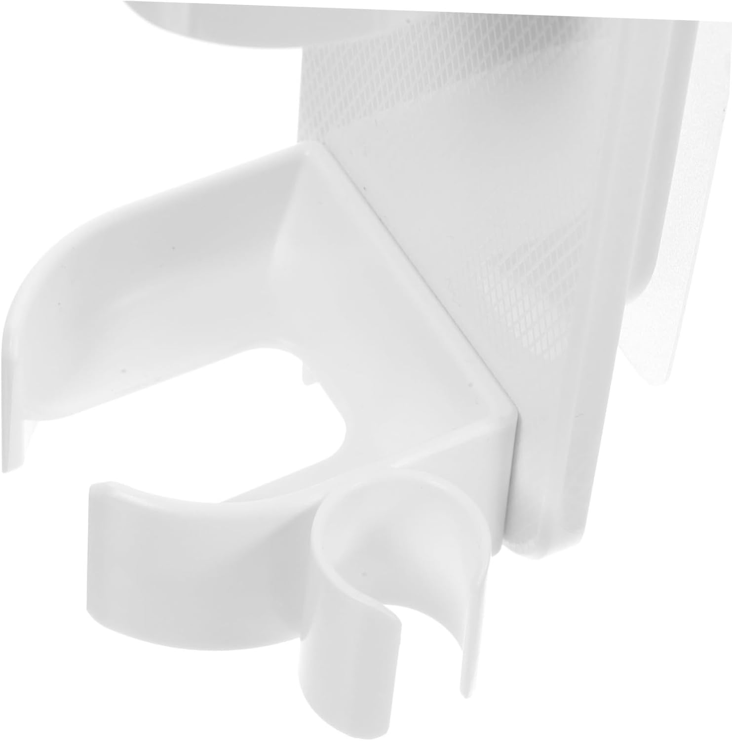 Wall Mount Hair Tool Organizer Plastic Hair Dryer Holder Iron Rack for Home Salon Bathroom Storage Neat Styling Tool Organizer for Spaces image number 4