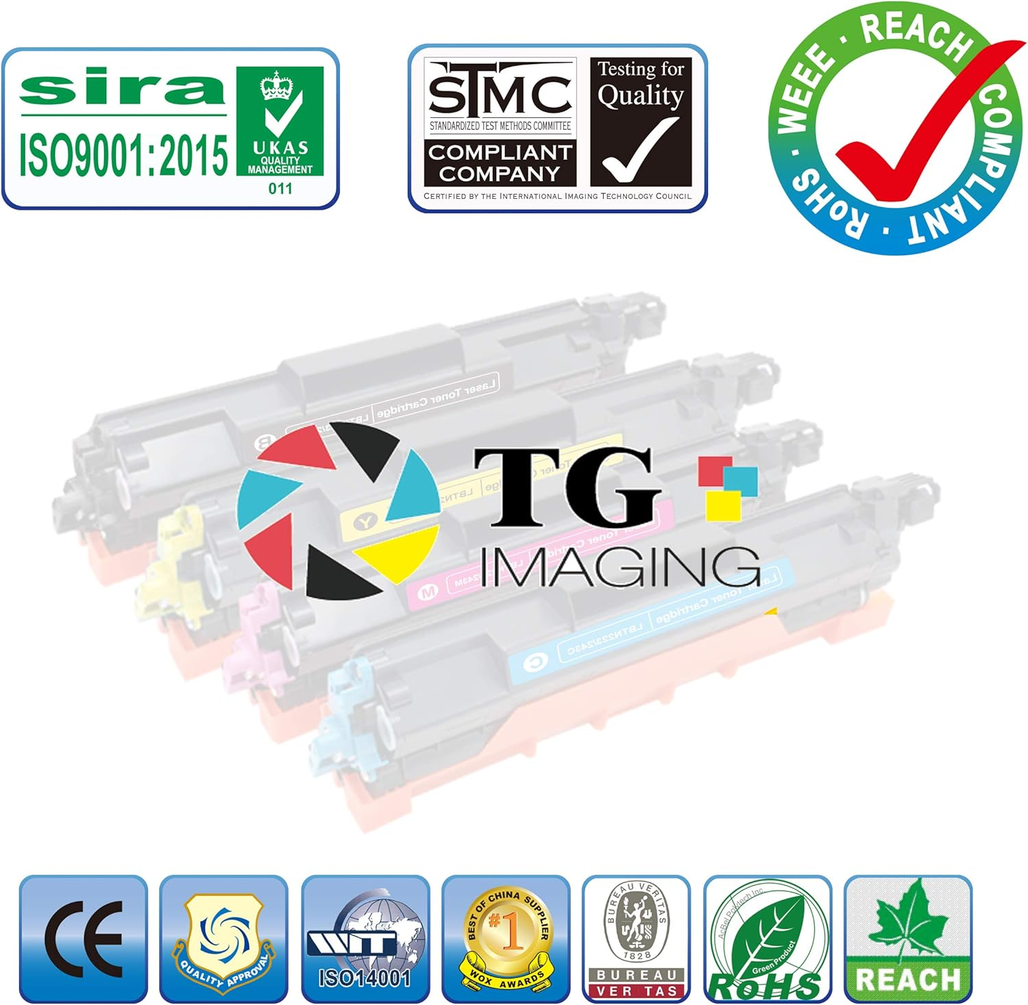 TG Imaging Compatible 564XL Ink Replacement for HP 564 XL Black Ink Cartridges for 5510 5511 5514 C310A C510 C5300 C5324 6510 Inkjet Printer (4 Pack, High Yield) image number 6
