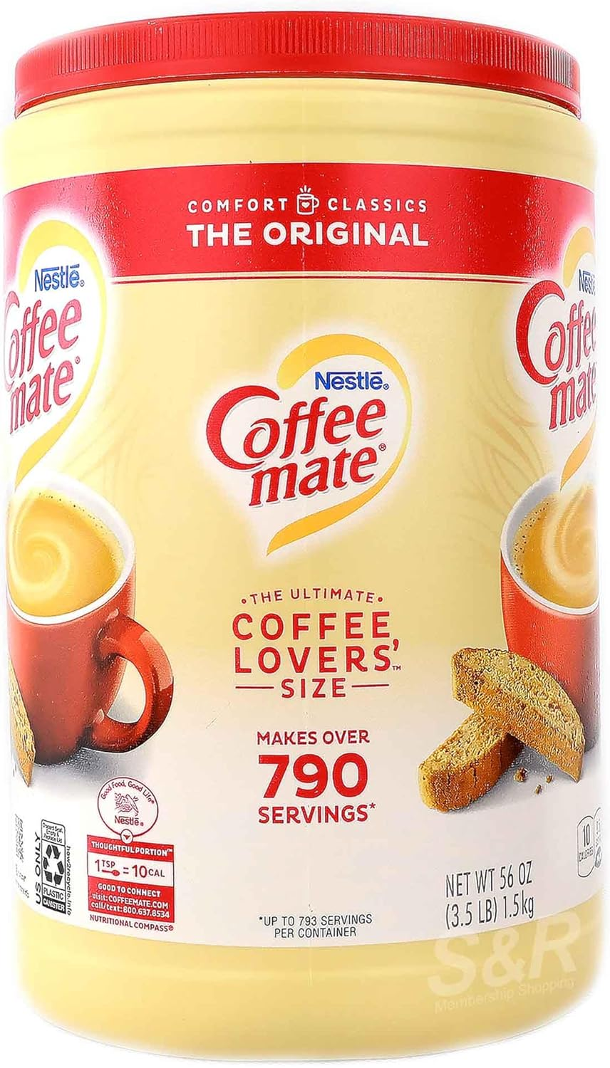 Nestle Coffee-Mate Coffee Creamer 56Oz. Canister image number 2