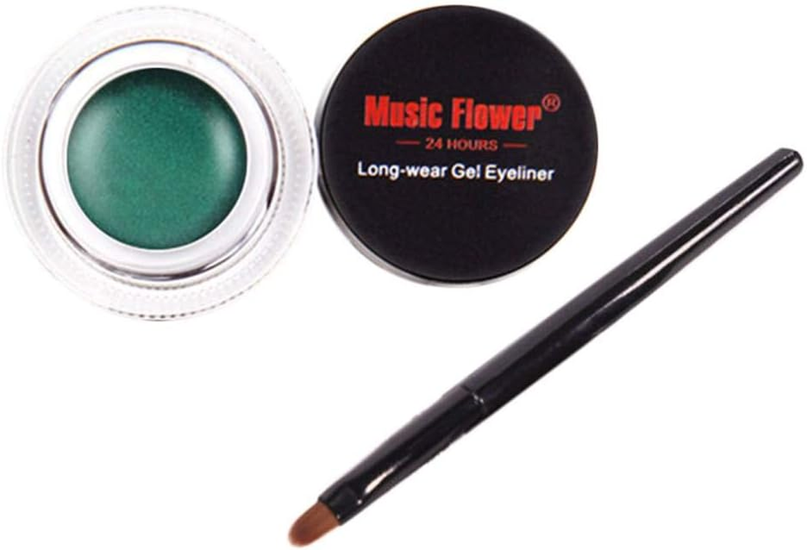 Waterproof Eyeliner Gel Eye Makeup Cream Cosmetics Portable Multifunctional Palette Eye Liner Cream Purple