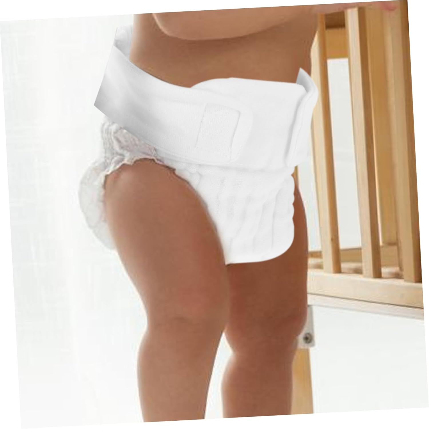 Organic Diapers 3Pcs Newborn Diaper Pants Washable Reusable Suitable for Newborns image number 5