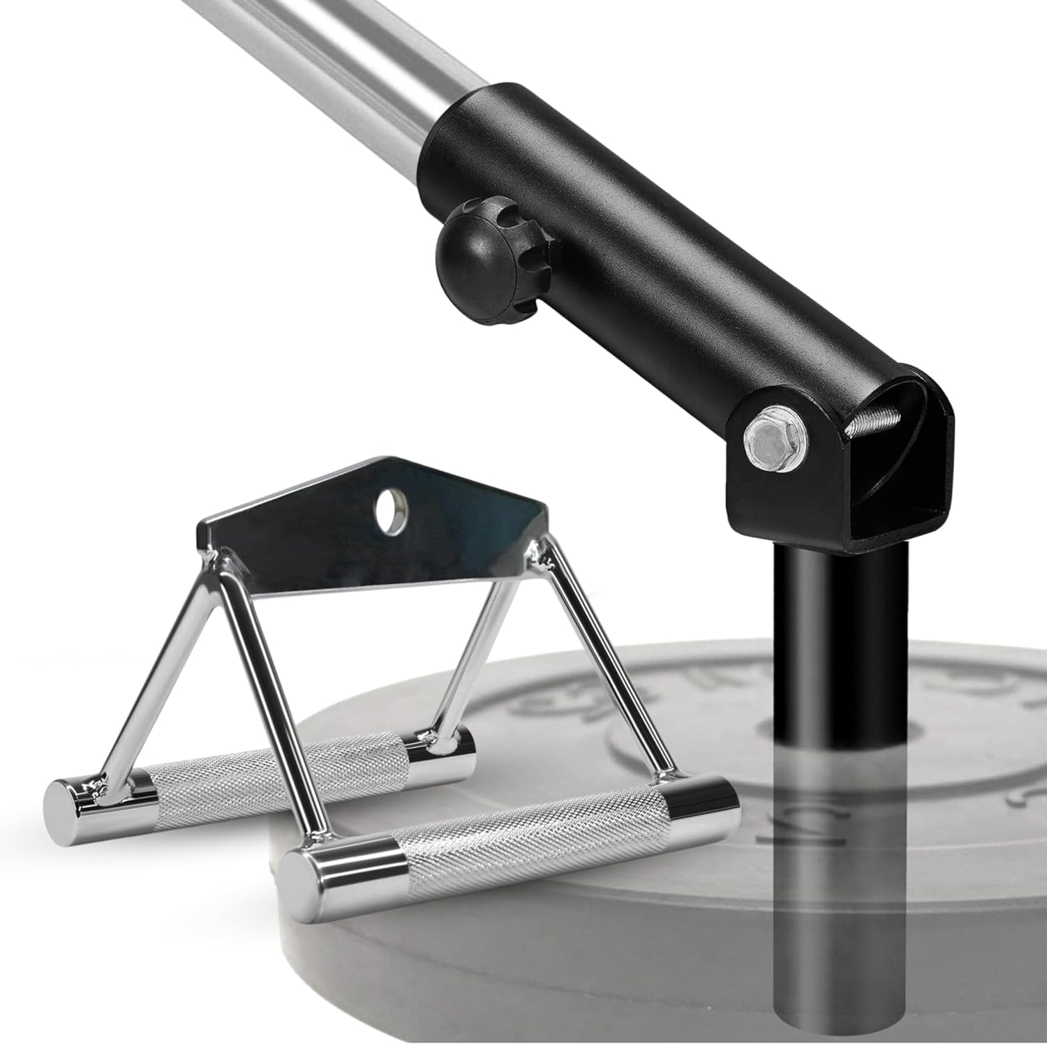 Yes4All T Bar Row Insert, Landmine Attachment for 1&2 Inch Olympic Barbell Bars, Landmine Handles, Workout Home Gym Equipment