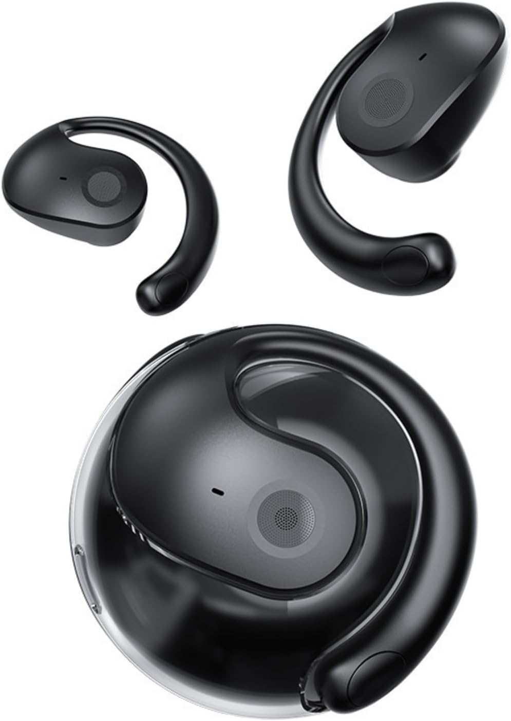 Earbud Translator in Real Time, Lingo Plugs Translator Earbuds, 144 Languages Online Translation 5.4 Wireless over Ear Earbuds with APP for Travel Music and Calls (Beige)