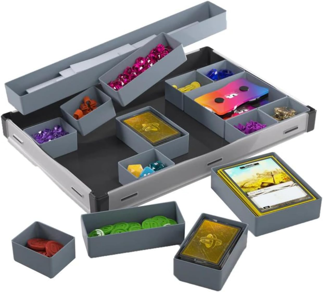 Gamegenic Token Silo XL Convertible Stackable Store and Organise Board Game