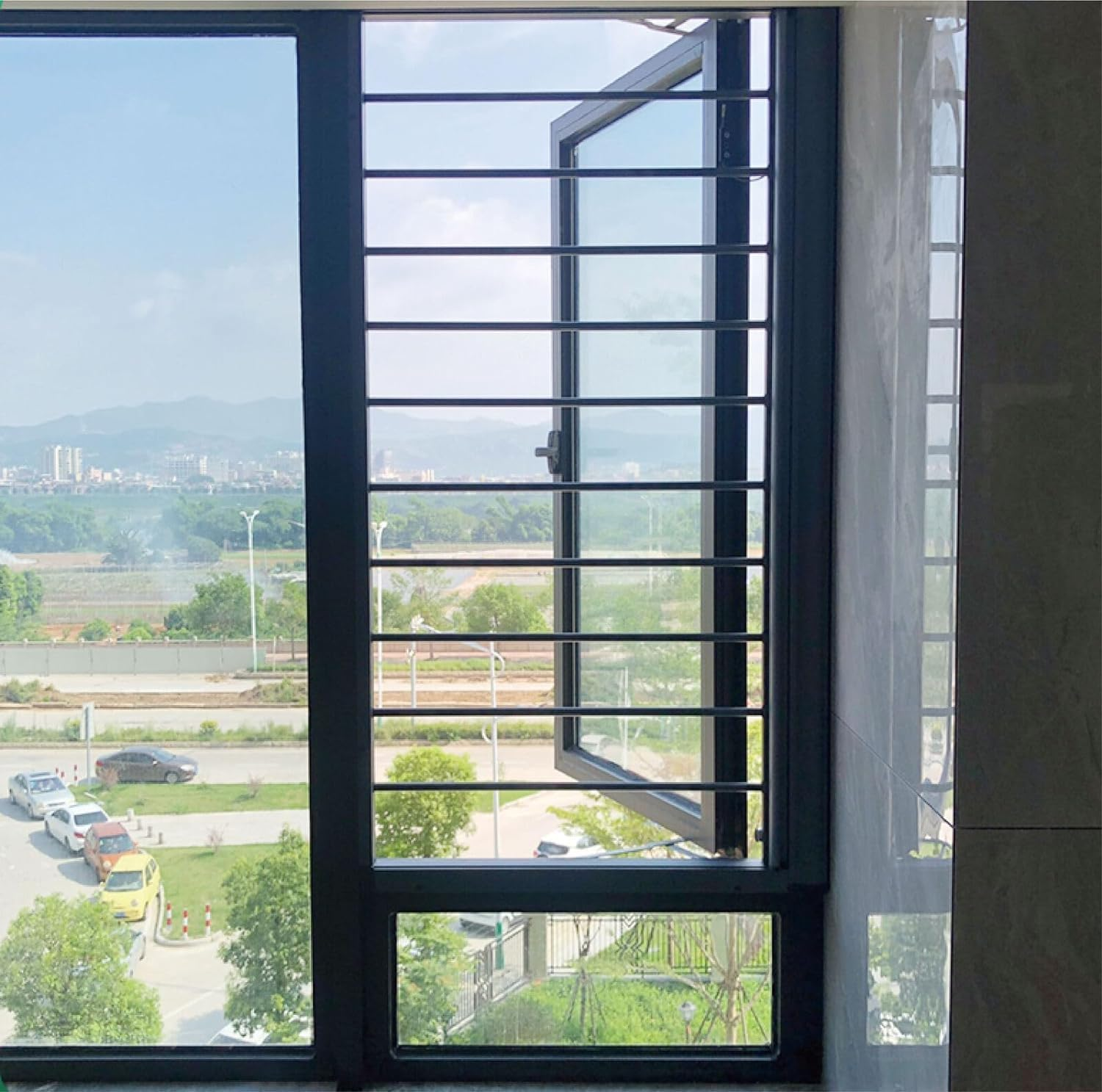 LEDON Fiberglass Insect Screen Flyscreen Roll Fiberglass Mesh Fly Screens Doors Window Net Insect Mesh Fly Screen Mesh Insect Screen (Grey) image number 3