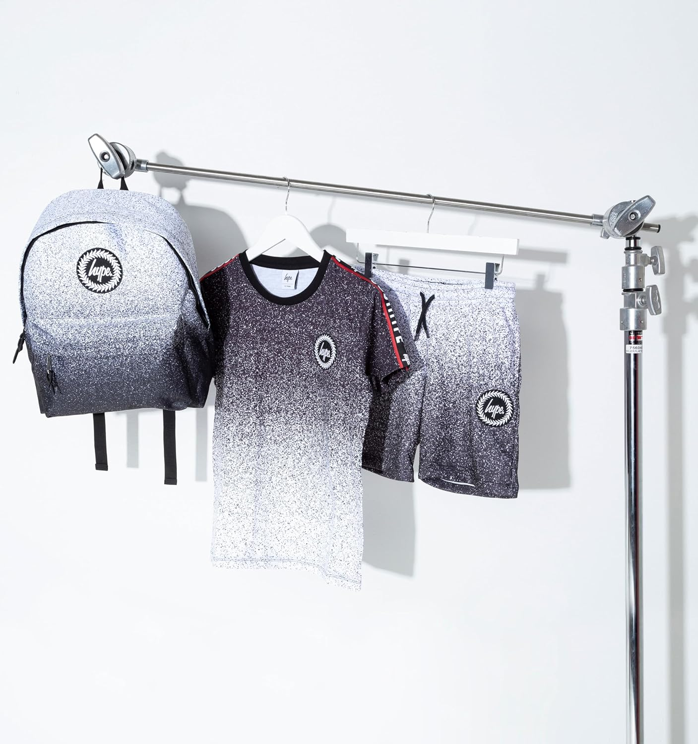 Hype School Casual Backpacks for Kids Boys Girls Men and Women - Black Fyre image number 7