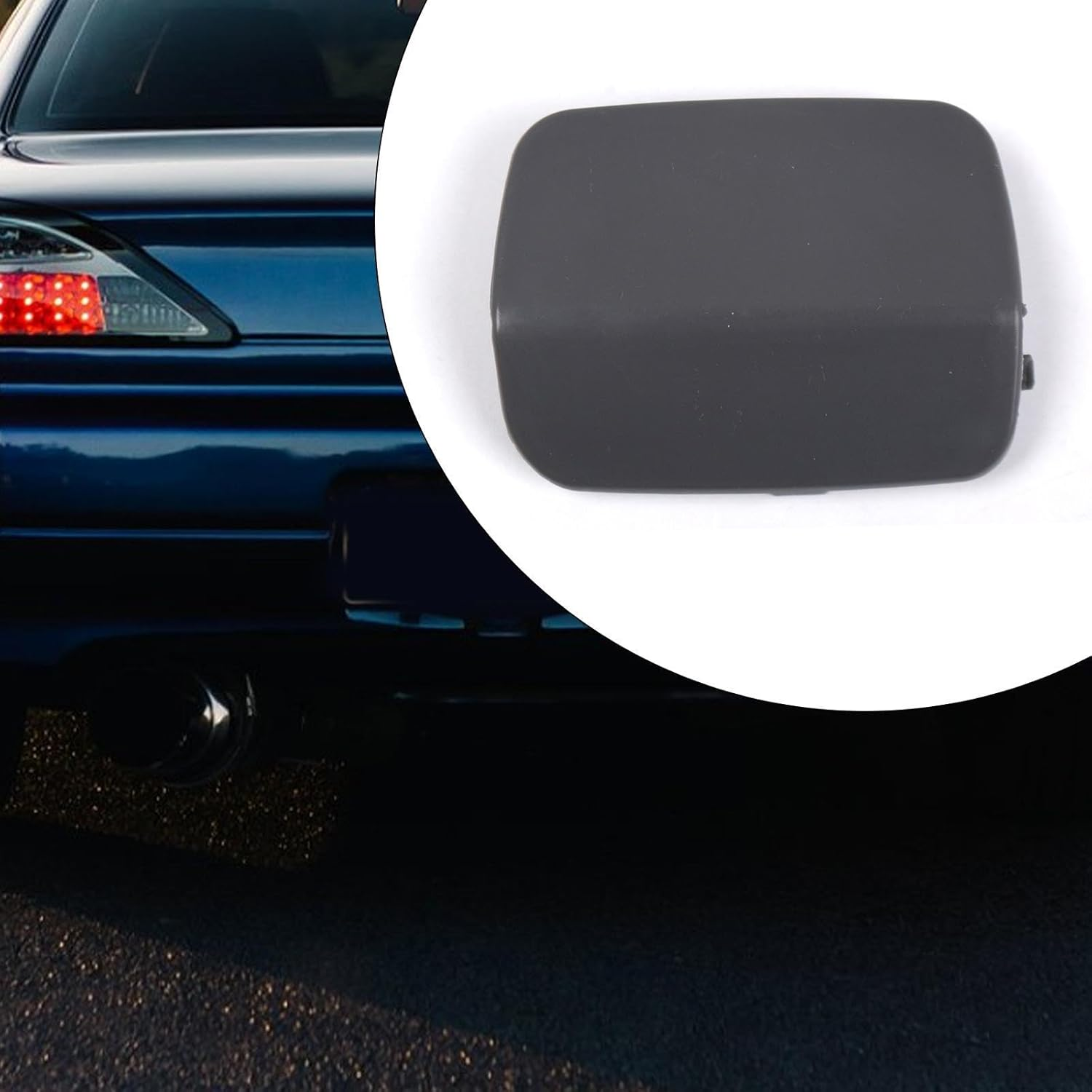 Magideal Rear Tow Hook Eye Cap Cover Auto Accessories 51127161497 Easy Installation Replace Parts for E92 E93 335I 328I 328Xi image number 1