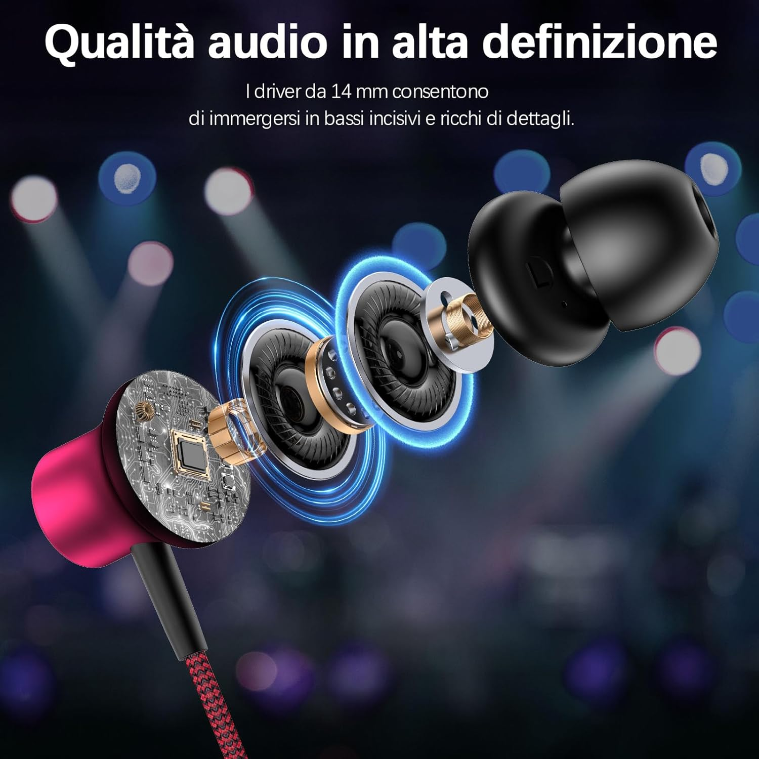 In-Ear Headphones with Wired USB C Headphones for Samsung Galaxy S25 Ultra S24 S23 A56 A16 with Microphone and Volume Control Hi-Fi Stereo Type C Earphones for Iphone 16 Pro Max 15 plus 16E Ipad Pro image number 4