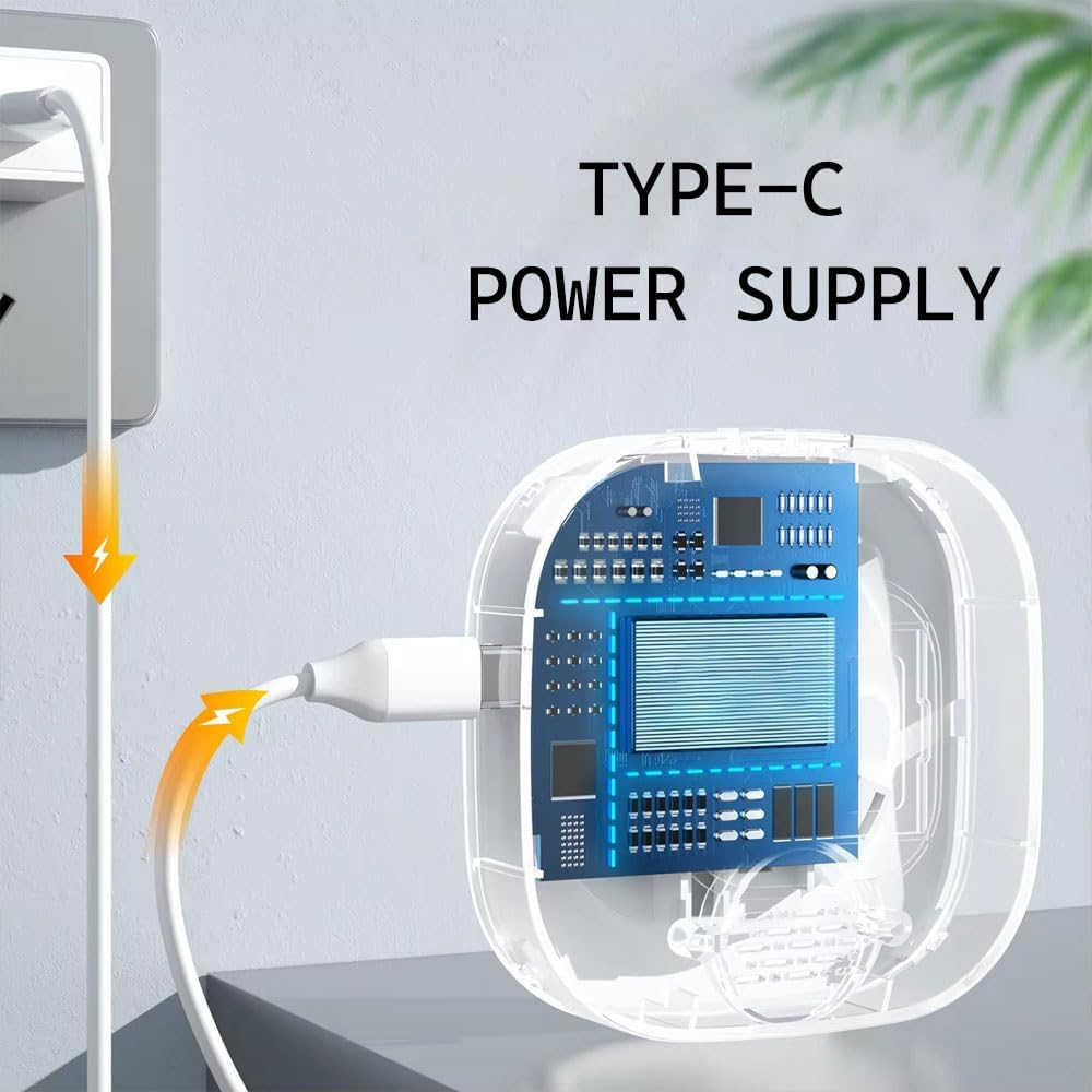 VOCA Smart Wifi Wireless SOS Pager, Call Button Call Watch, Panic Button, Emergency, Calling Alarm for Elderly Seniors Patient Disabled, 2.4G Wifi, 1 Receiver & 1 Call Button & 1 Waterproof SOS Watch image number 2