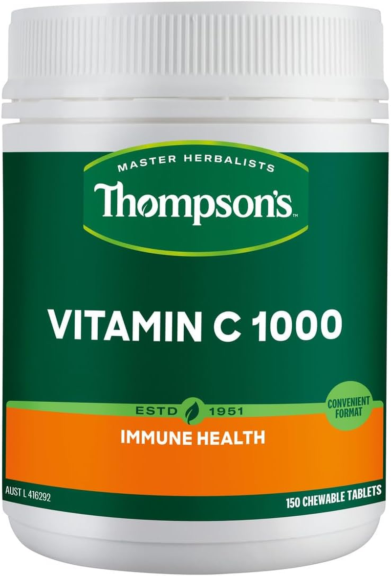 Thompson'S Vitamin C 1000Mg Chewable Tab X 150