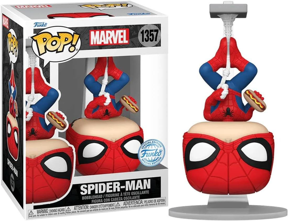 Marvel Spider-Man with Hot Dog Funko POP! Vinyl