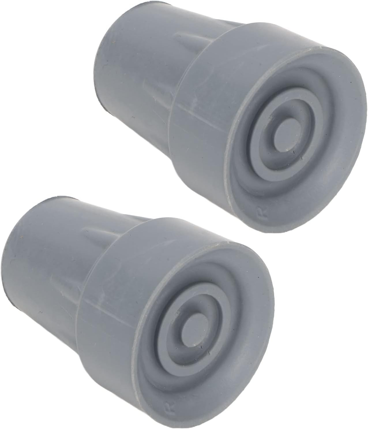 22Mm Cane Tips, Walking Cane Tips Prevent Slip Shock Absorbing Heavy Duty Replacement Rubber Crutch Tips for Elderly Patient image number 6