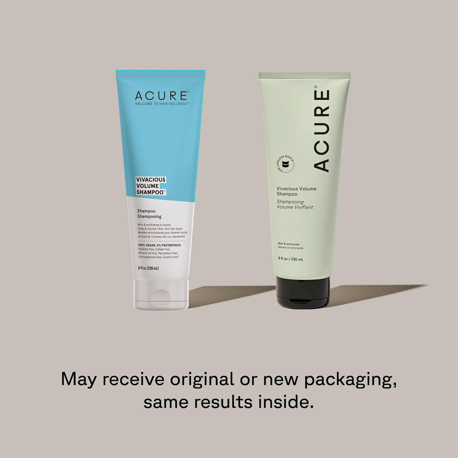 ACURE Vivacious Volume Shampoo - Mint & Echinacea 237Ml