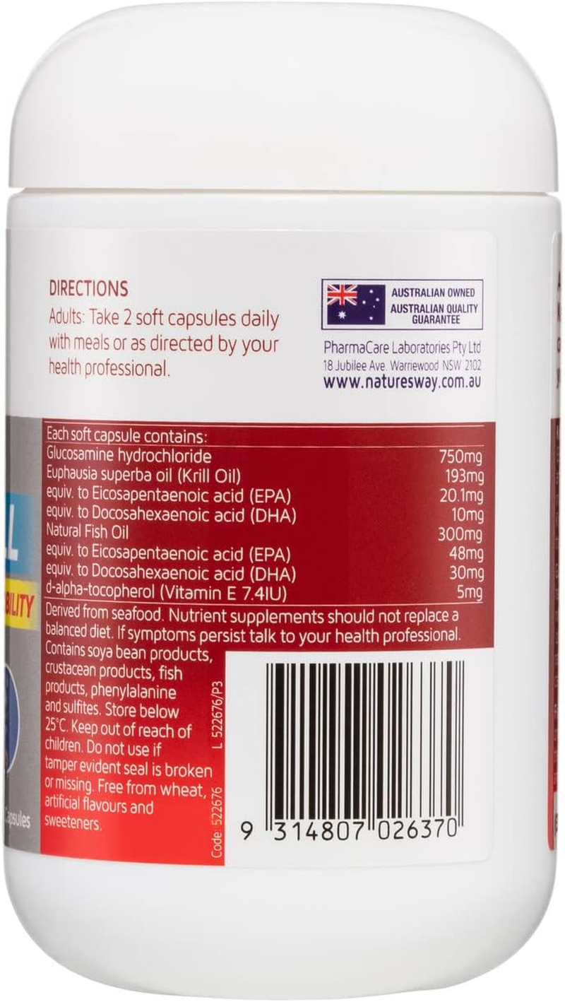 Nature'S Way Joint Restore Osteo Krill 50 Capsules