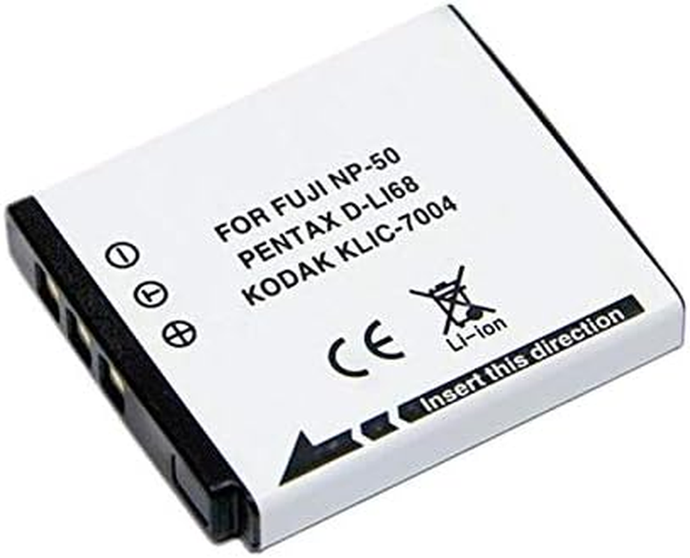 ELASO Replacement Battery Compatible with Fujifilm Finepix XP200 X10 X20 XF1 F50Fd F50SE F550EXR F600EXR F605EXR F60Fd F660EXR Camera