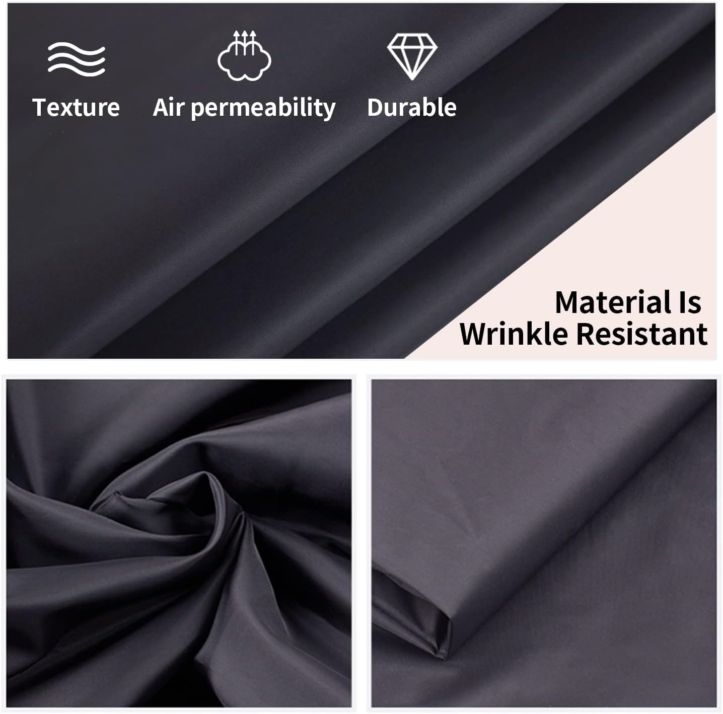 Darkroom Equipment Etone Film Changing Bag Camera Dedicated Film Developing Darkroom Zipper Bag Double Layer Load Photography 22X22.8'' Photography Accessories (M)