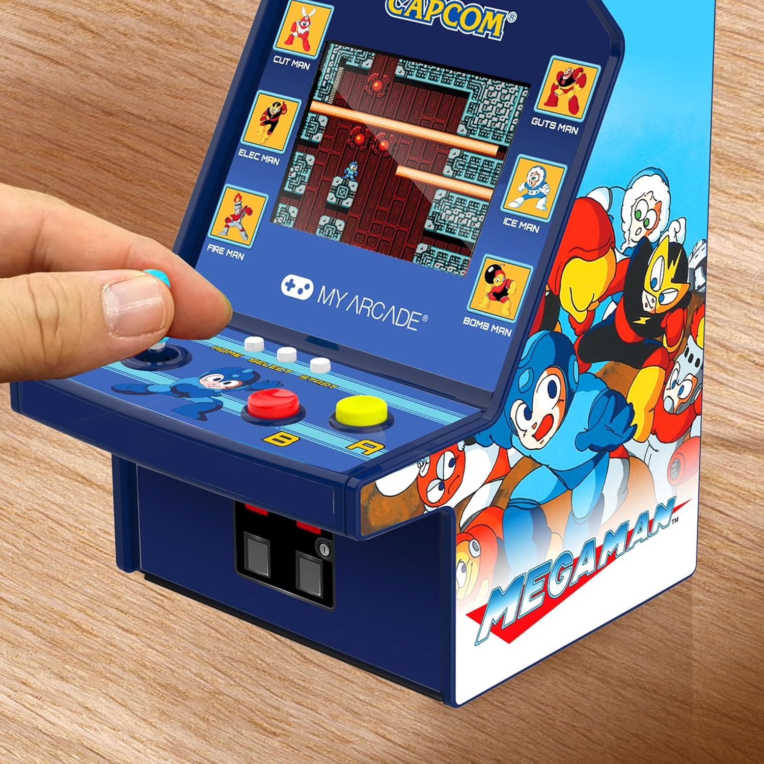 Mega Man Retro Arcade 6.75" Micro Player