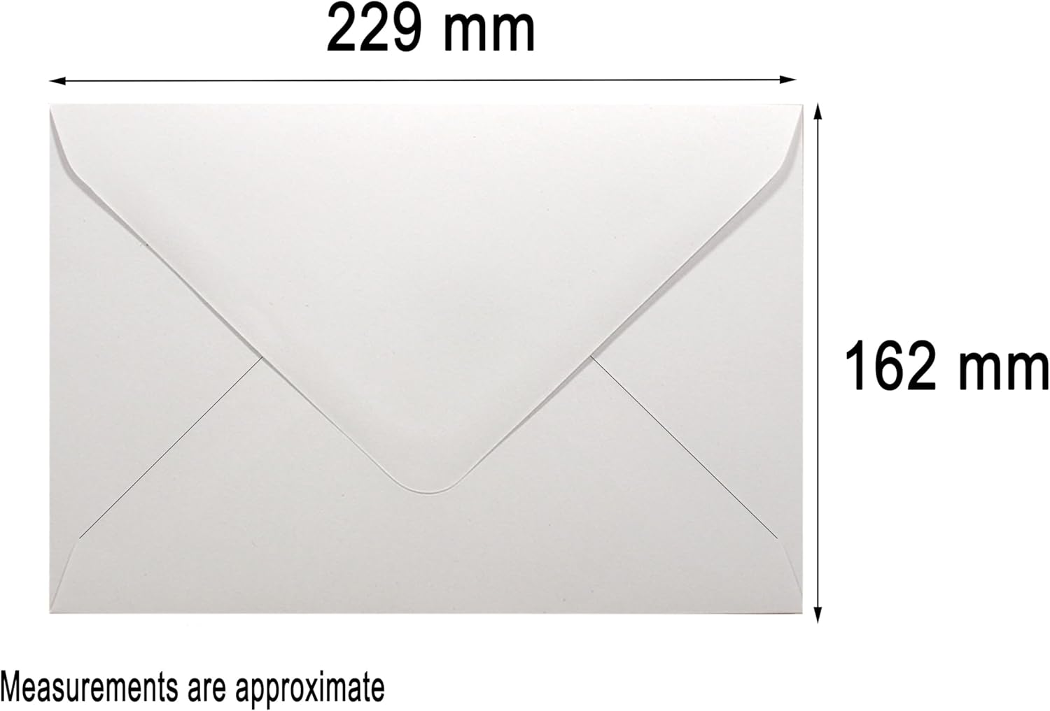 (Choose Pack) C5 / C6 Gummed Flap Envelopes Pure White (120 GSM) - Greeting Gift Cards Weddings Florists Invites (80X C5 Envelopes) image number 4
