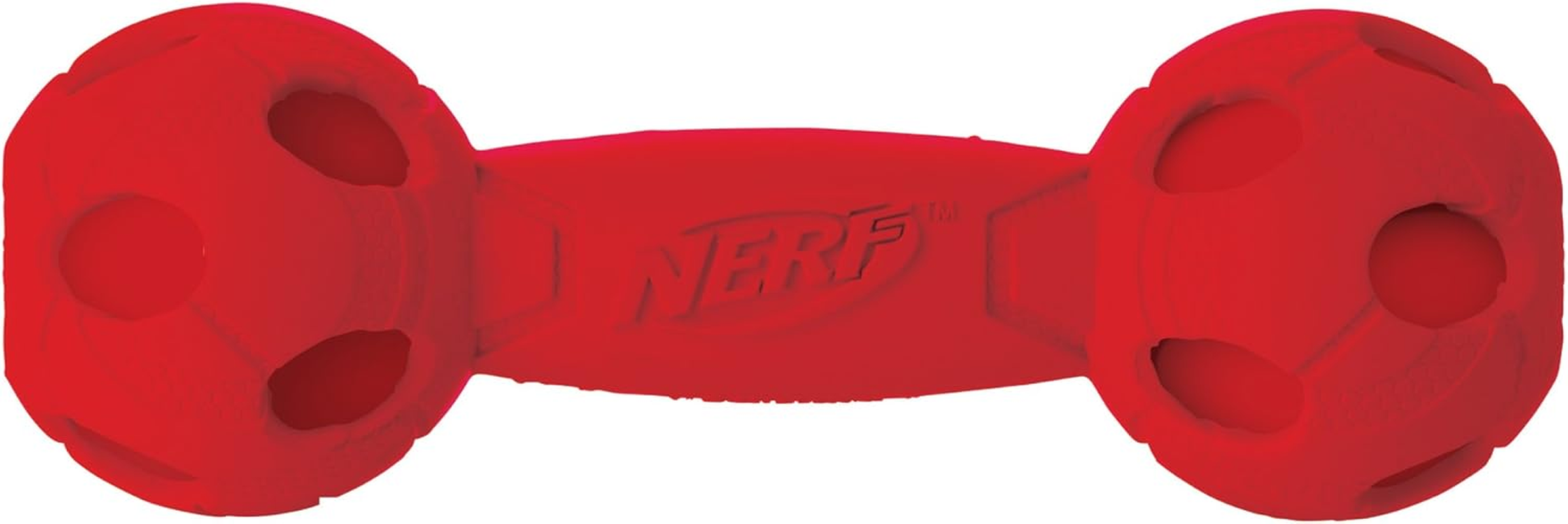 Nerf Dog Squeak Bar Bell 7 " image number 2