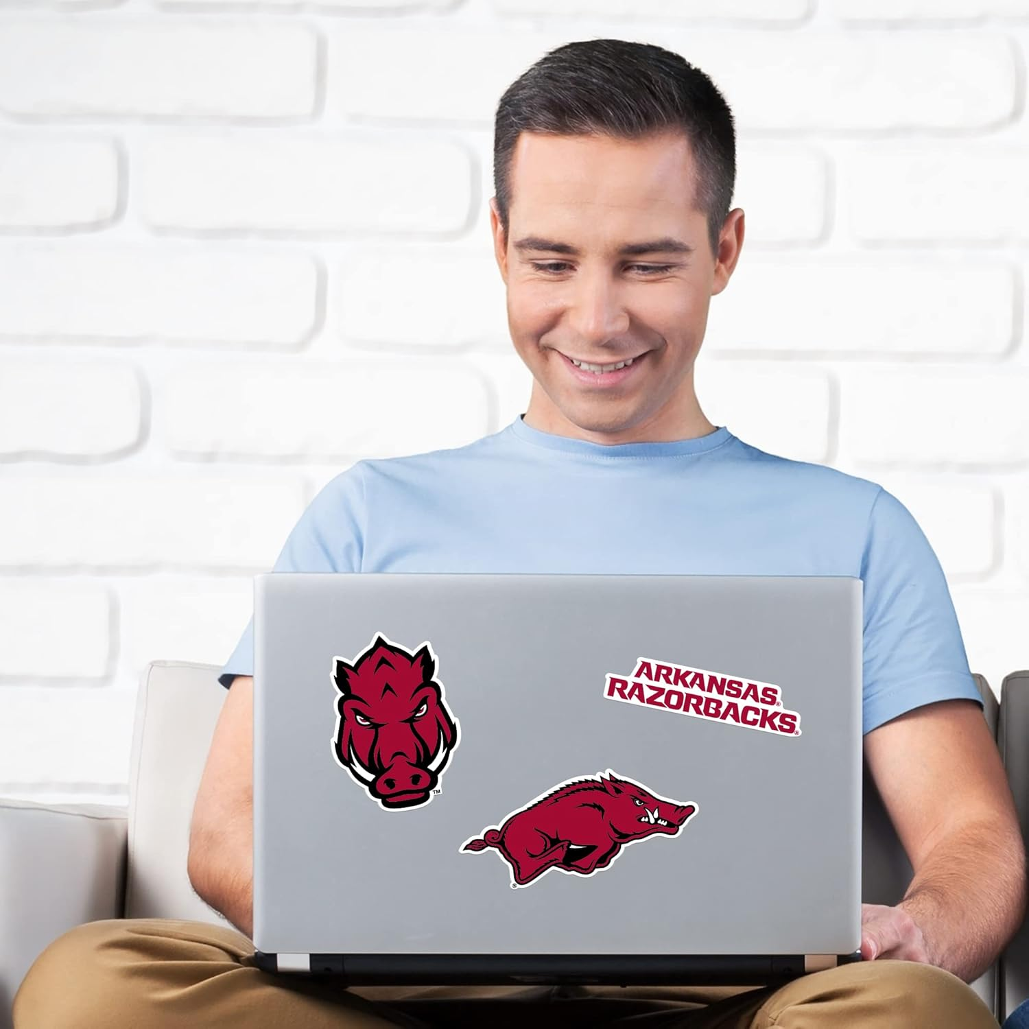 Rico Industries NFL Washington Commanders Triple Play Decal Set 5" X 7" (3 Decals) image number 4