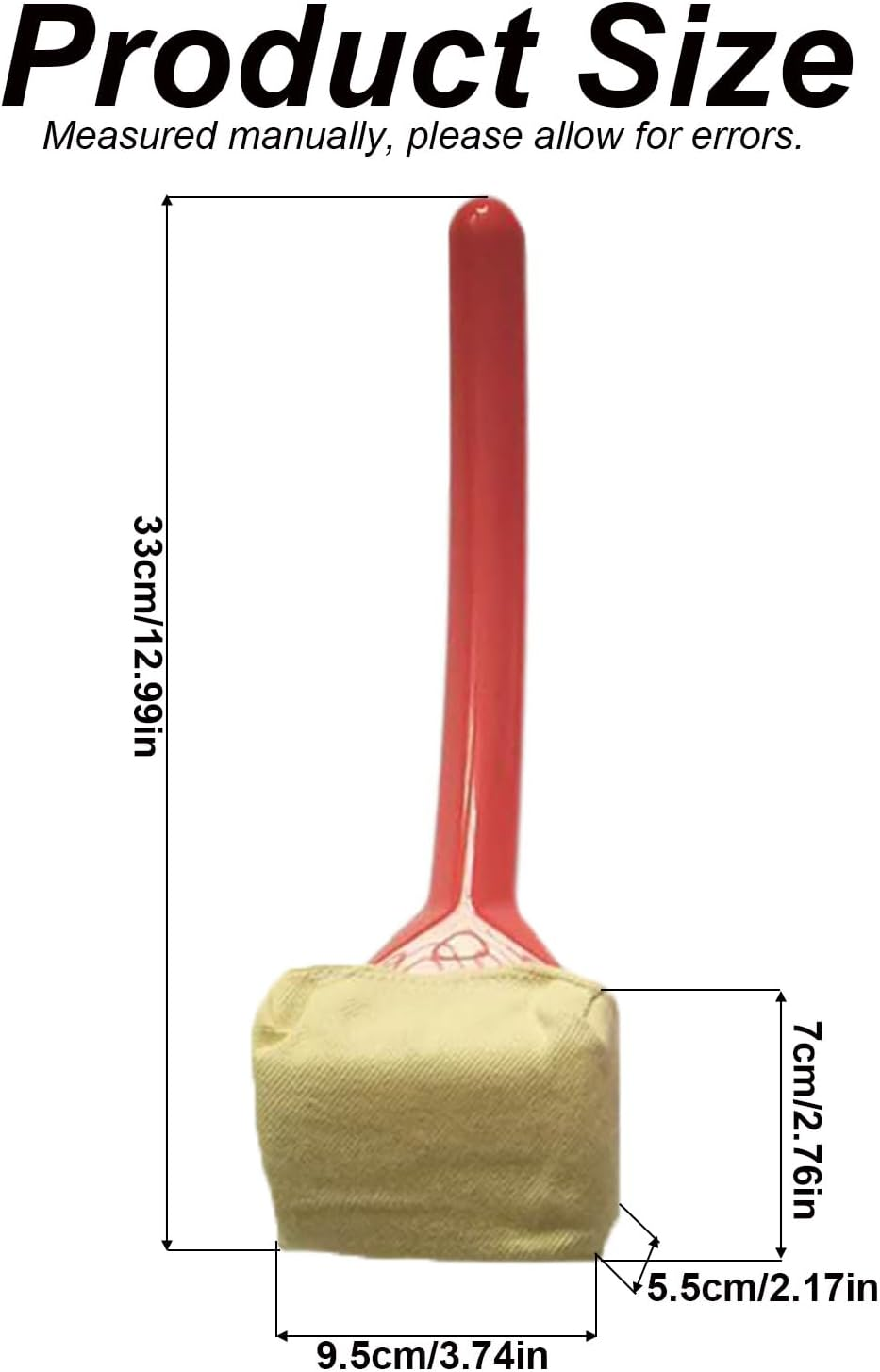 BBQ Cleaning Brush, Brushless Flame-Retardant Fabric Outdoor Grill Cleaner Handheld Barbecue Cleaning Scrubber for Home Kitchen Camping BBQ image number 3