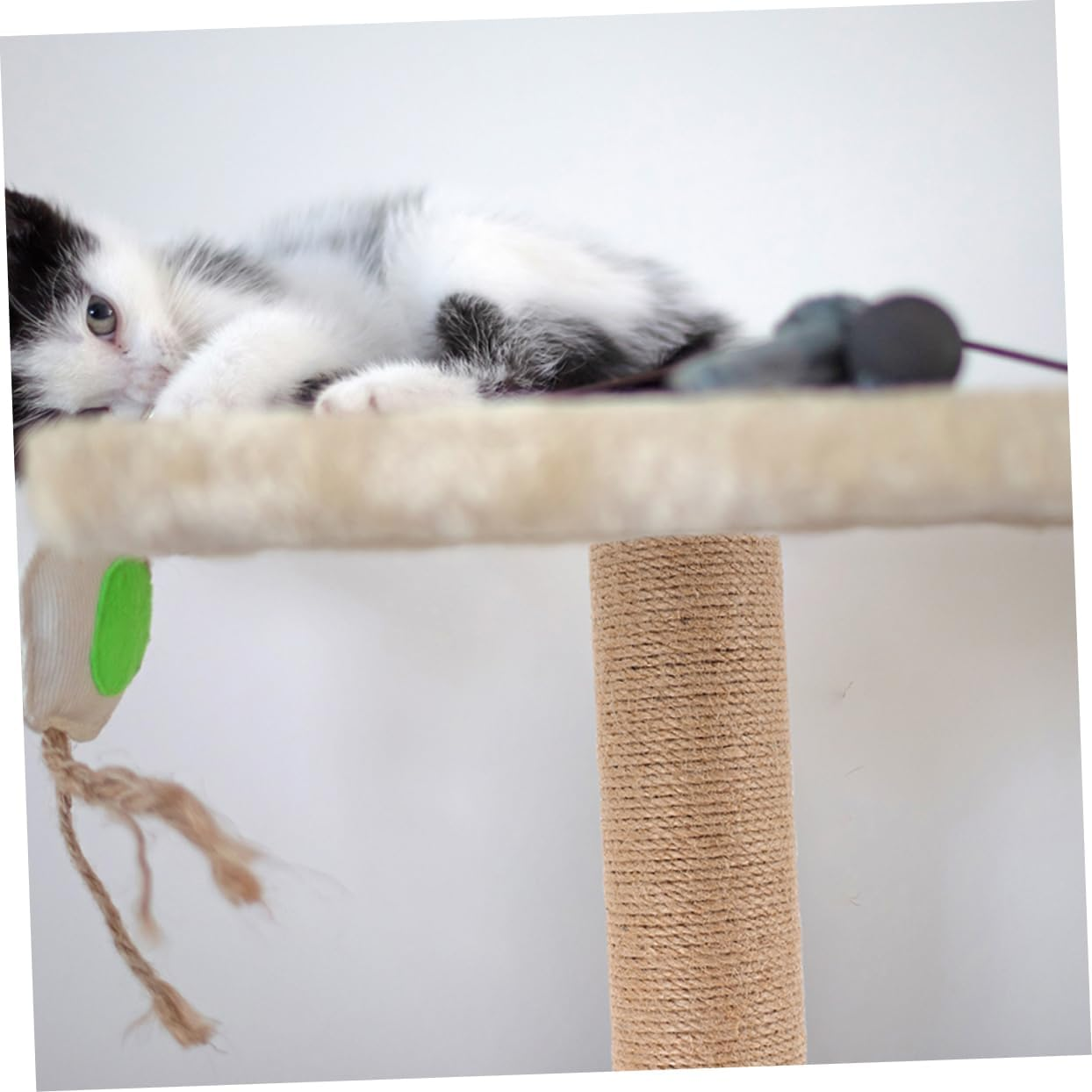 Alasum 2Pcs Sisal Cat Scratching Post Replacement 30Cm Tall Cat Scratch Pole for Corner Wall Tree DIY Climbing Scratcher Accessories for Indoor image number 2