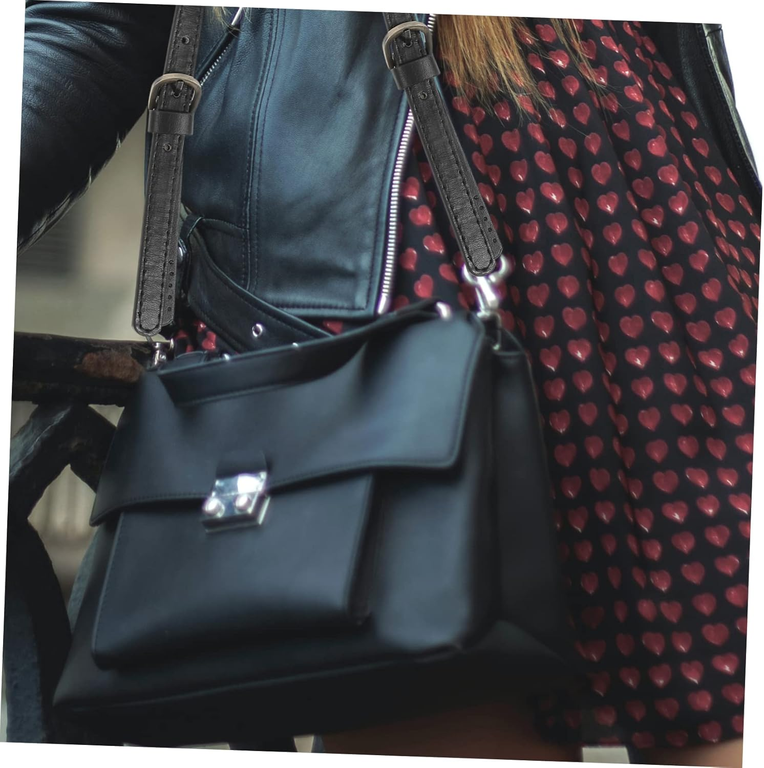 TEHAUX Handbag Strap over the Shoulder Bag Sling Bag Women Woman Wallet Tote Bag Women Cosmetic Bags for Women Handbag Handles Purse Straps Women Handbags Shoulder Purse Buckle Kit image number 3