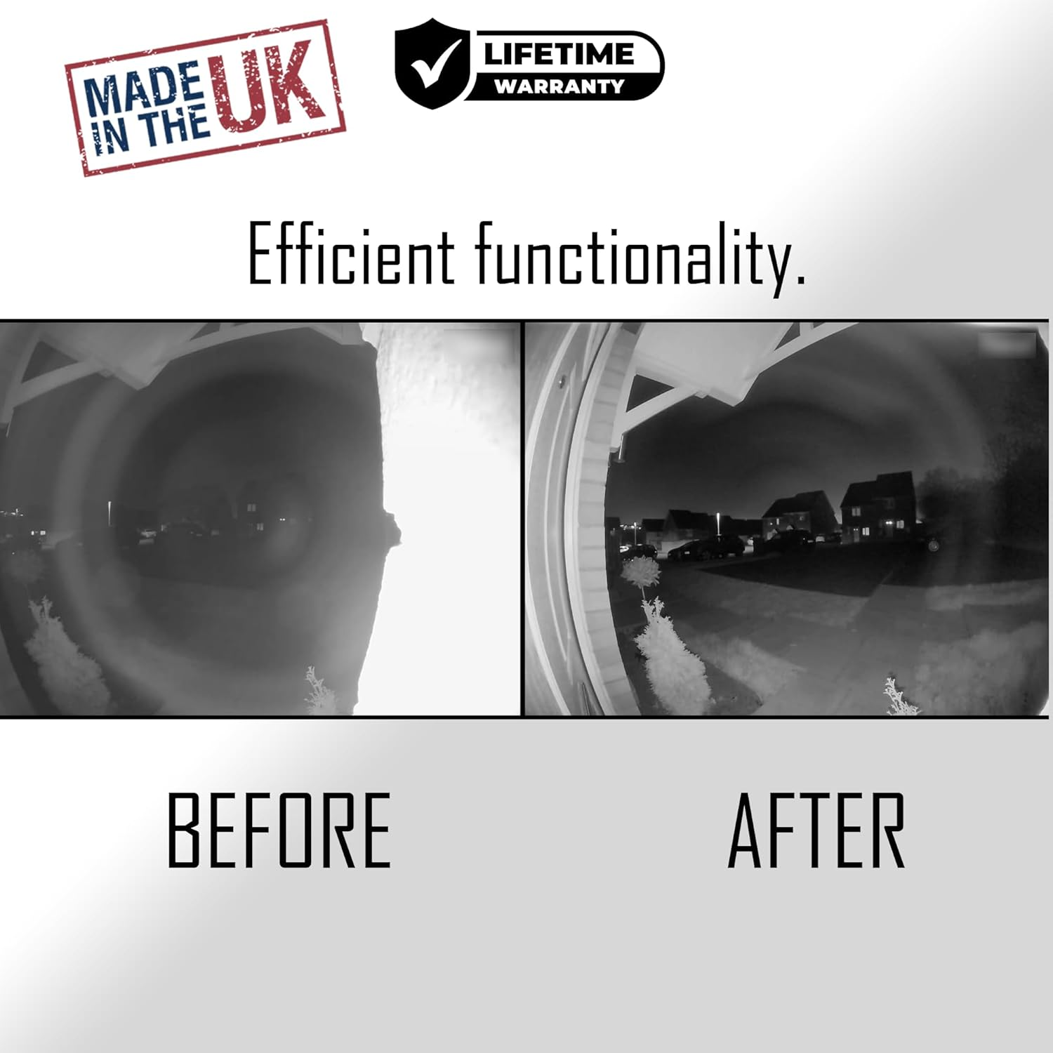 Mars Outpost Corner Kit Compatible with Ringwiredvideo Doorbell, Mounting Bracket, 45&deg; Angle, Slim Fit, Strong - Wedge 20-45 image number 7