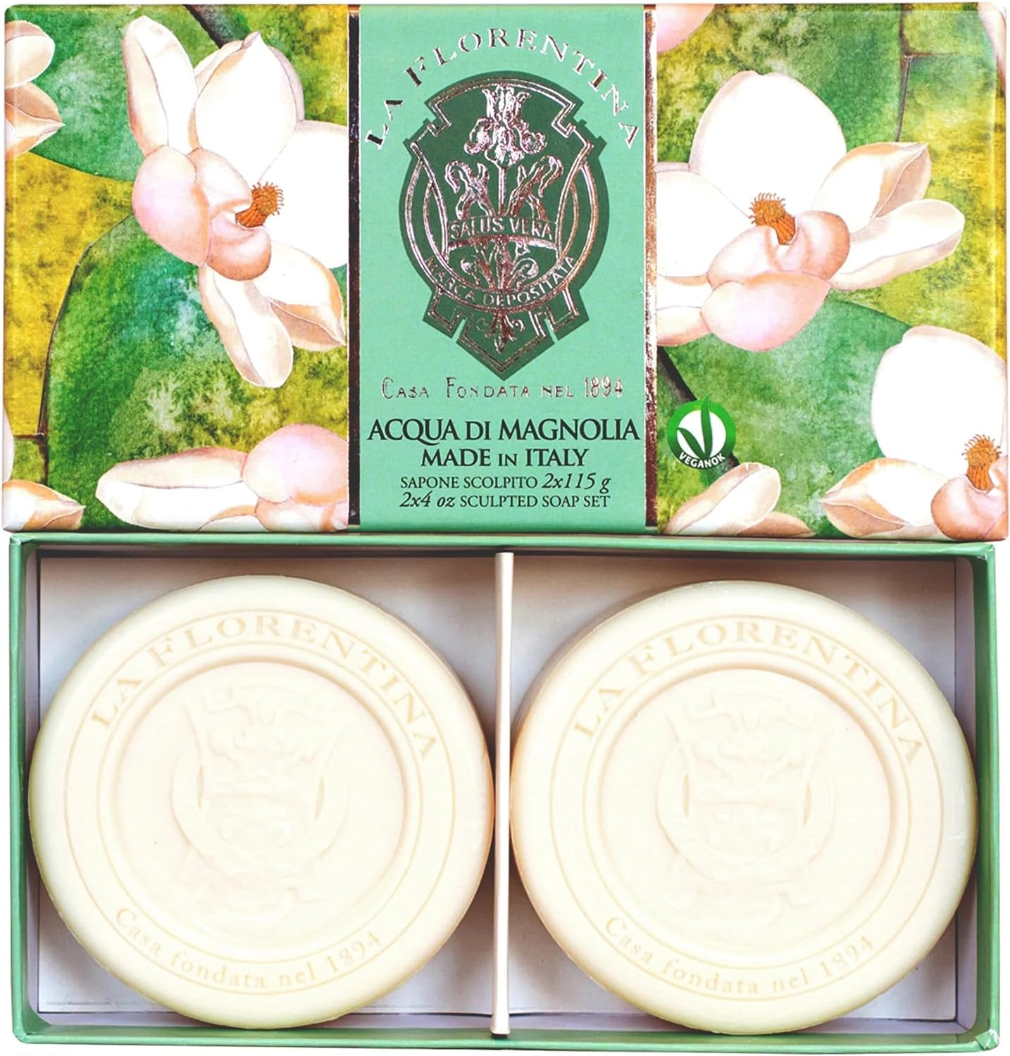 La Florentina round Soap 2X115G Mixed - Pay for 5Pcs Get 6Pcs image number 1