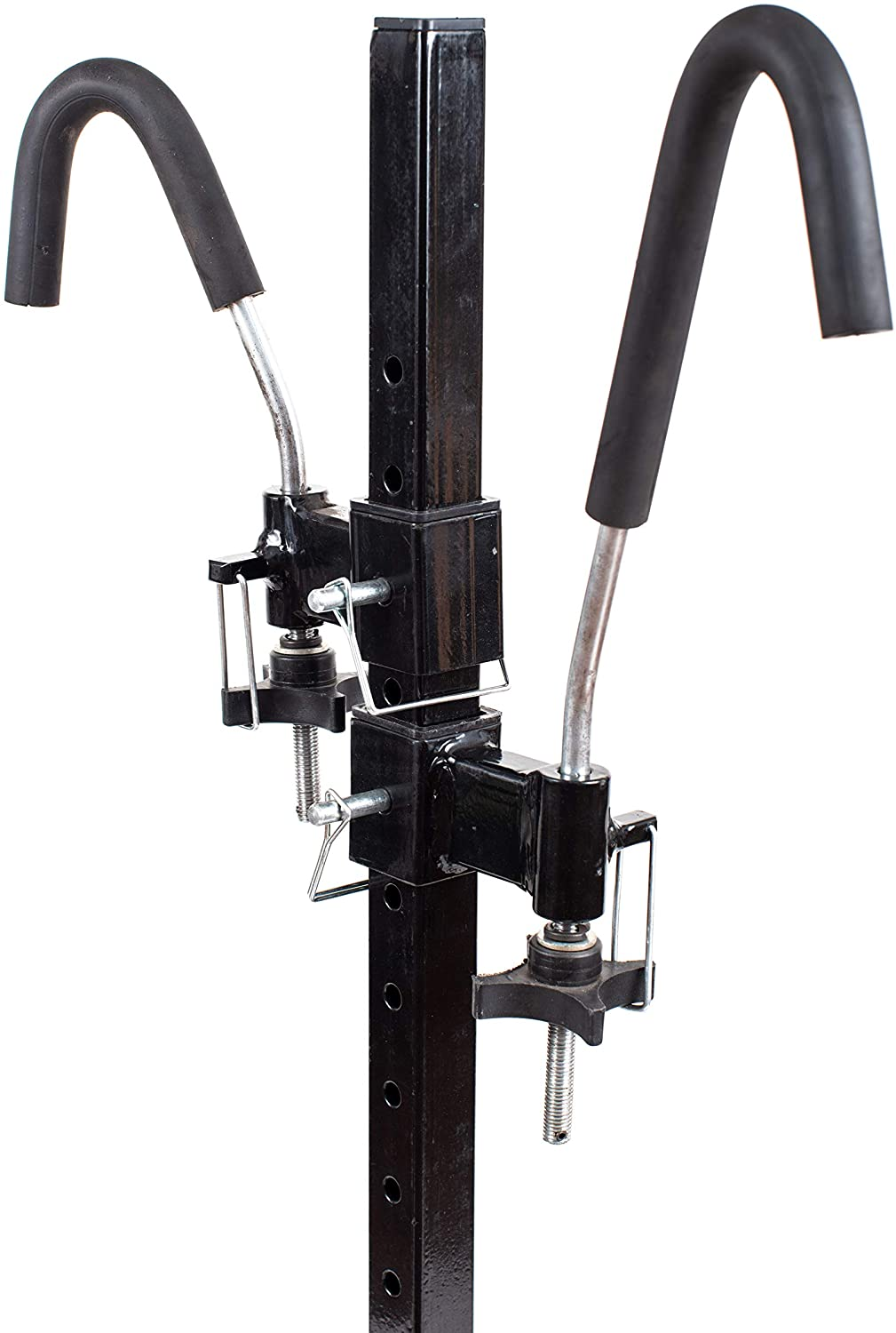 Maxxhaul 50027 Hitch Mount Bike Rack Platform - Style 2-Bike Rack for Cars Trucks Suvs Minivans with Hitch Tightener, Great for E-Bikes with Standard Width Tires image number 6