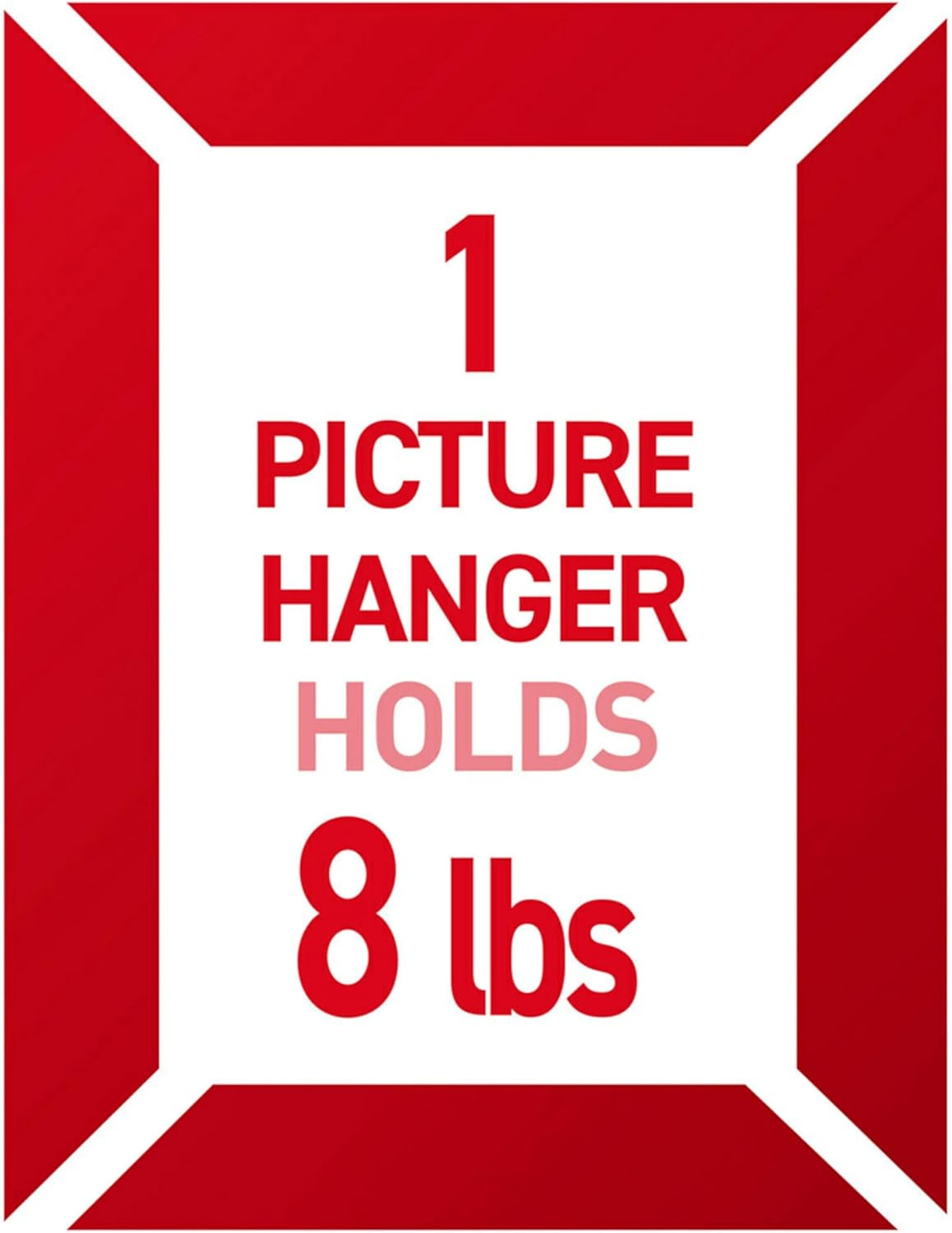 Command PH048-3NA Value Pack Jumbo Universal Picture Hanger, Large, White image number 6