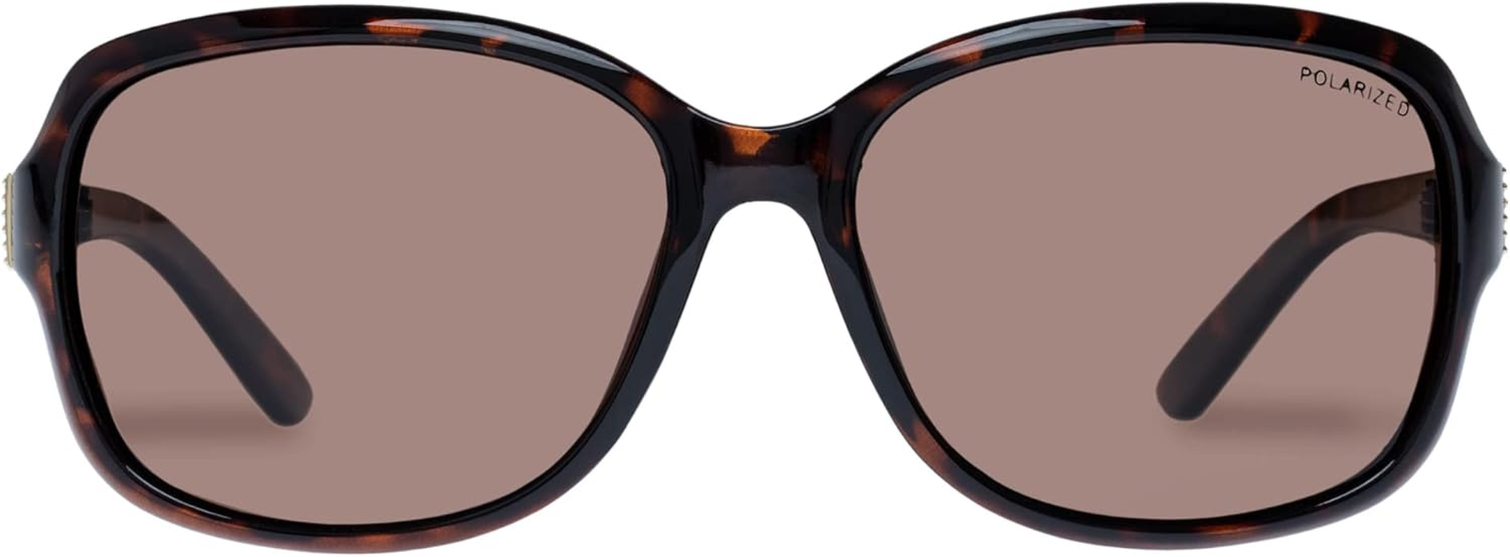 Cancer Council Female Stapleton Dark Tort Wrap Sunglasses image number 3