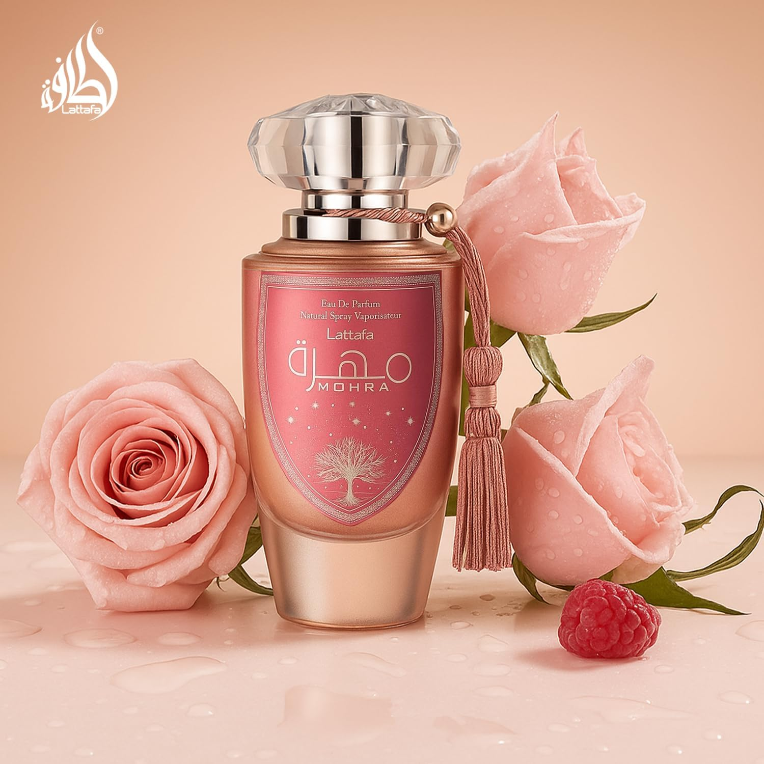 Lattafa Mohra Silky Rose Edp 100Ml Spray