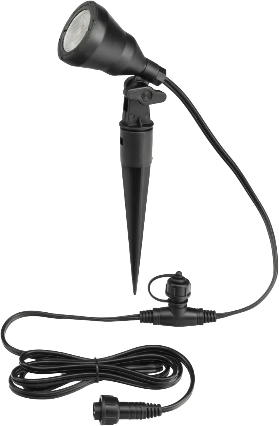 Brilliant Lighting Botanic 3W WW IP68 Garden Spot Light, Black