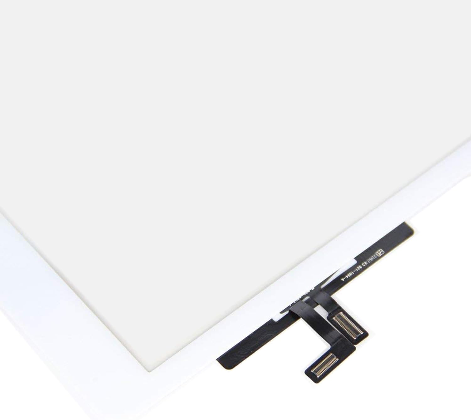 White Digitizer Repair Kit for 2017 Ipad 9.7(A1822, A1823)/ Ipad 5 Ipad Air 1St Touch Screen Digitizer (Without Home Button) with Tools + Preinstalled Adhesive image number 1