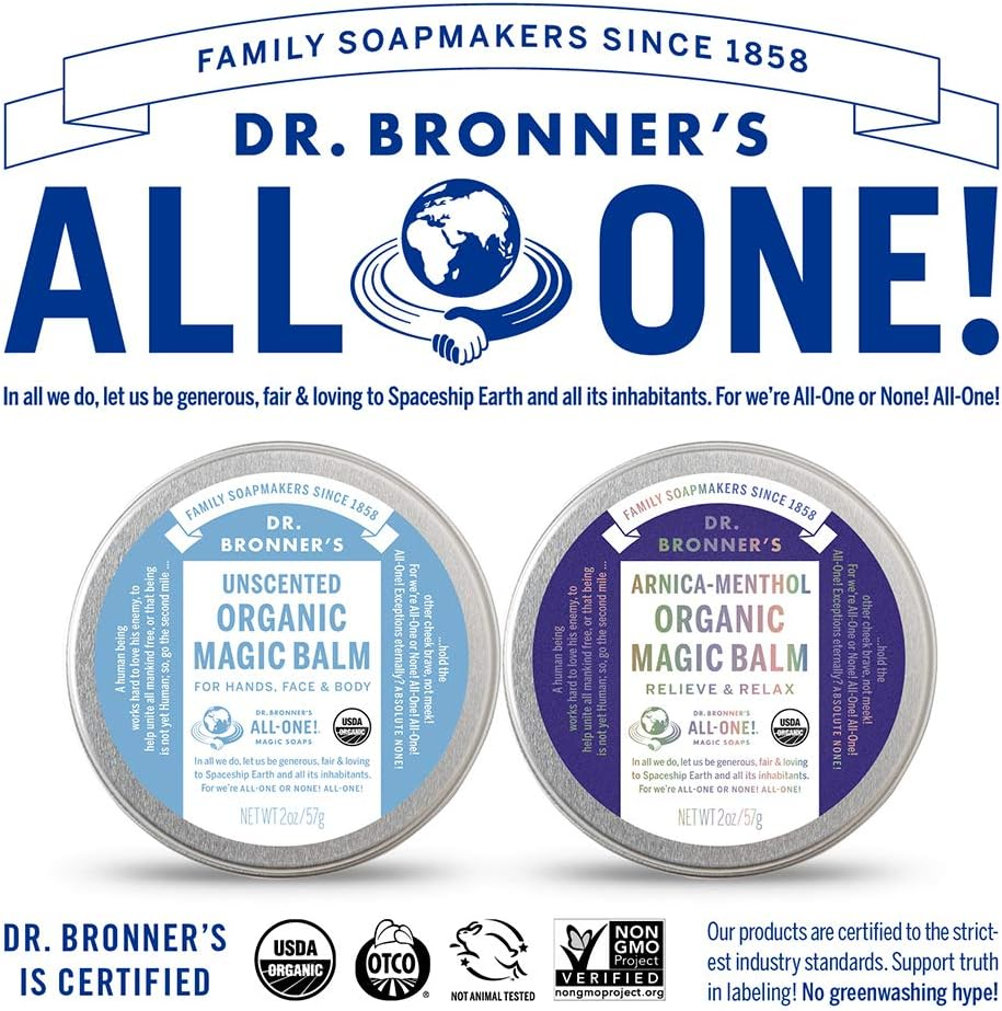 Dr. Bronner Balm Baby Unscented, 2 Ounce image number 2