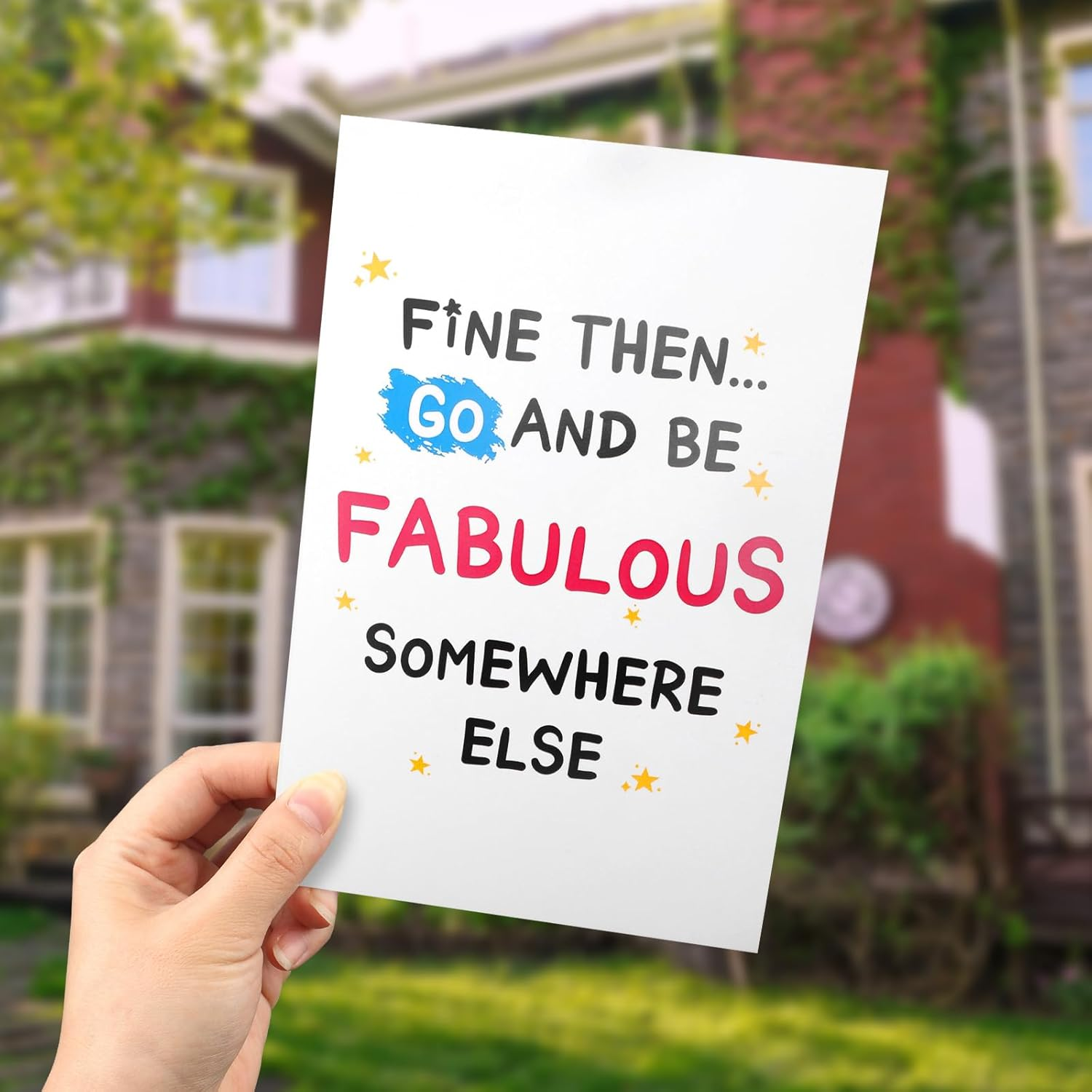 XIHIRCD Funny Leaving Card for Coworker, Goodbye Card Retirement Greeting Card with Envelope Going Away Card Farewell Gift Good Bye Card for Colleagues Team Mates Coworkers image number 5