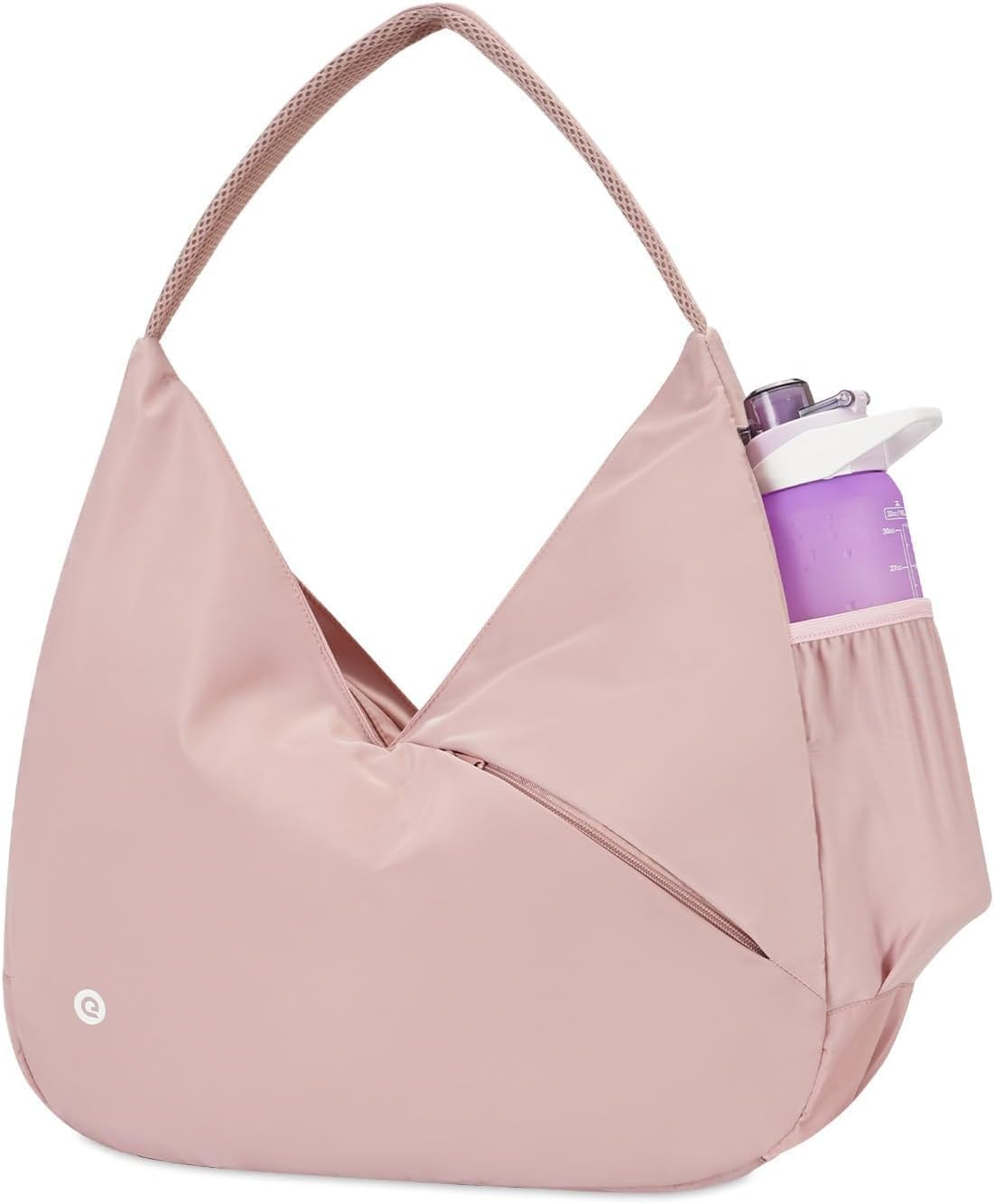 Women'S Large Gym Bag - Stylish Sports Duffel with Concealed Yoga Mat Holder & Shoe Compartment, Ideal for Workouts, Dance, and Overnight Travel with Wet Pocket for Yoga (Black)