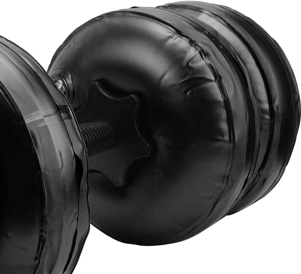 Hollow Dumbbell, 20‑25KG Water Filled Dumbbell, Adjustable Dumbbell Set for Arm Muscle Exercise Home Gym Exercise Weight Set (20-25Kg Black) image number 1