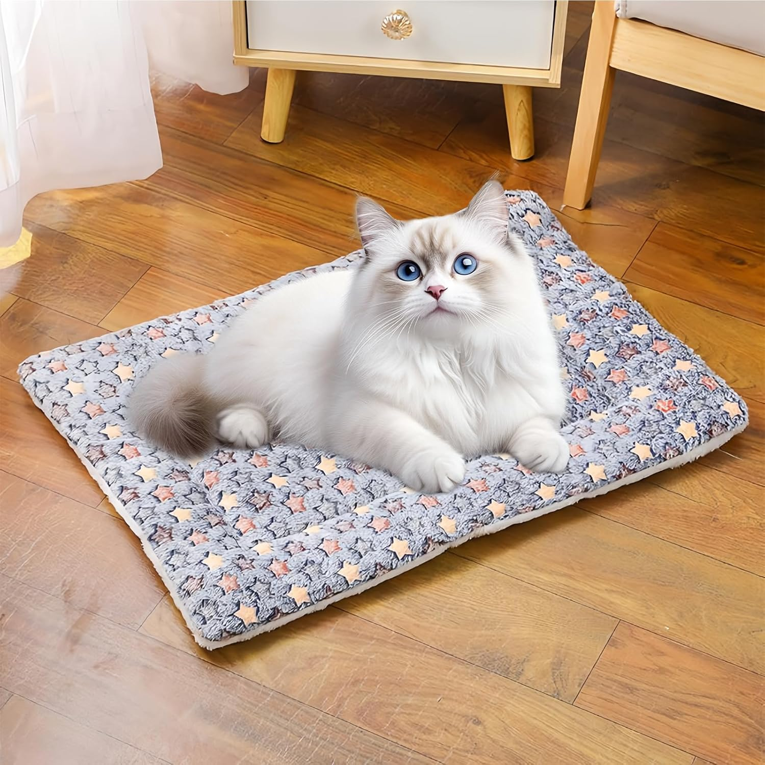 Pack of 2 Guinea Pig Bed, 32 X 25 Cm Plush Bed for Small Animals, Rabbit Bed, Guinea Pig Blanket, Small Animal Plush Bed, Small Animal Beds for Kittens, Rabbits, Chinchilla, Squirrel image number 1