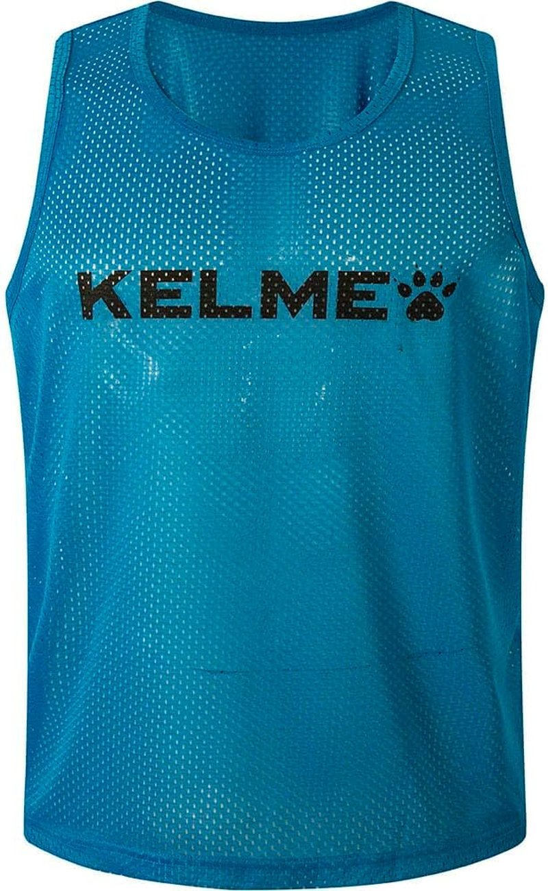 Kelme Men'S Training Bib with Both Side Logo, Medium, Royal Blue