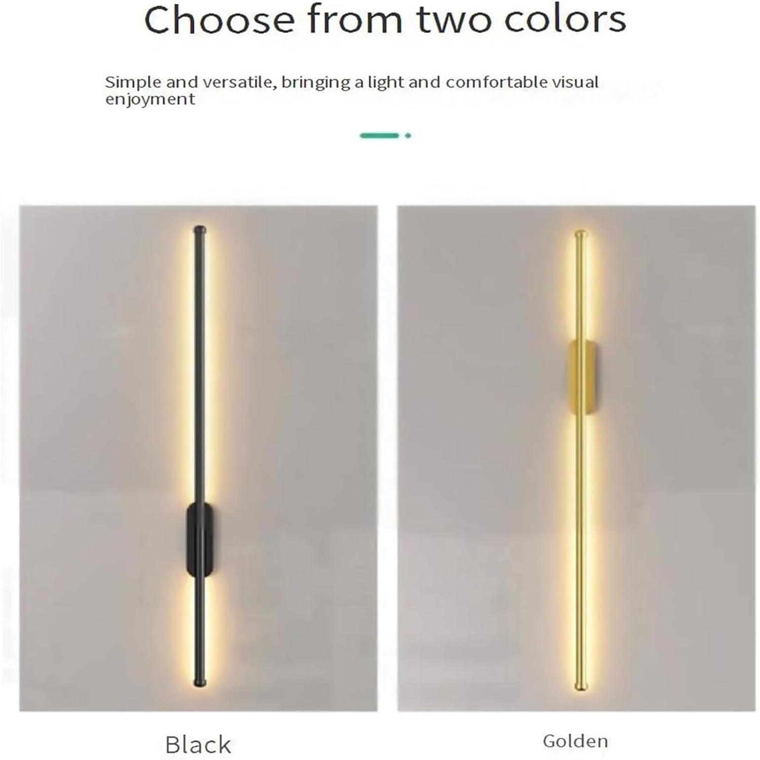 Battery Operated Wall Lights with Hand Sweep Motion Detector USB Rechargeable Wall Sconces Indoor Kitchen Charging Wall Lighting Metal Wireless LED Night Lamp for Bathroom (120Cm,Gold Neutral Light)