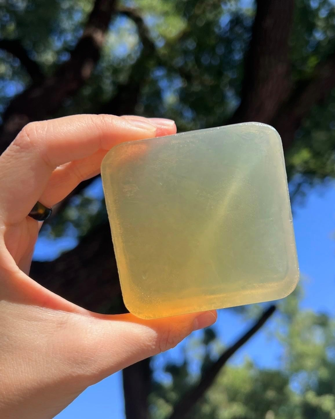 Joy Garden Hand Made Ali Mountain Hinoki Silk Protein Facial Soap Body Soap Bar Rich, Long-Lasting Woody Scent with a Hint of Citrus Aroma with a Calming Effect Contain Hydrolyzed Silk Protein image number 1