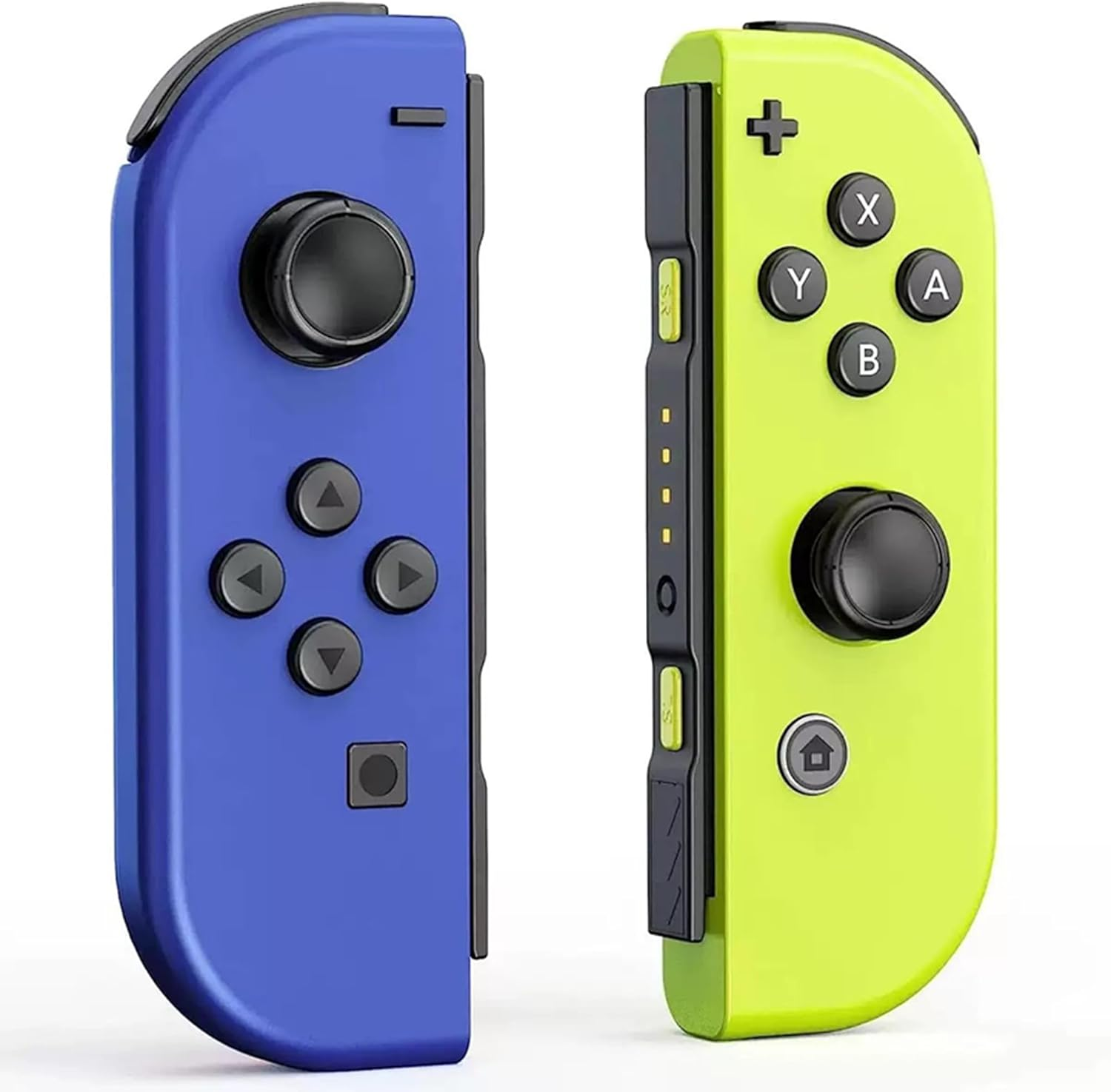 Joy-Cons for Switch Controllers, Wireless Replacement for Switch, Left and Right Controllers Support Sports Dual Vibration/Wake-Up/Motion Control/Screenshot Function (Blue and Yellow) image number 5