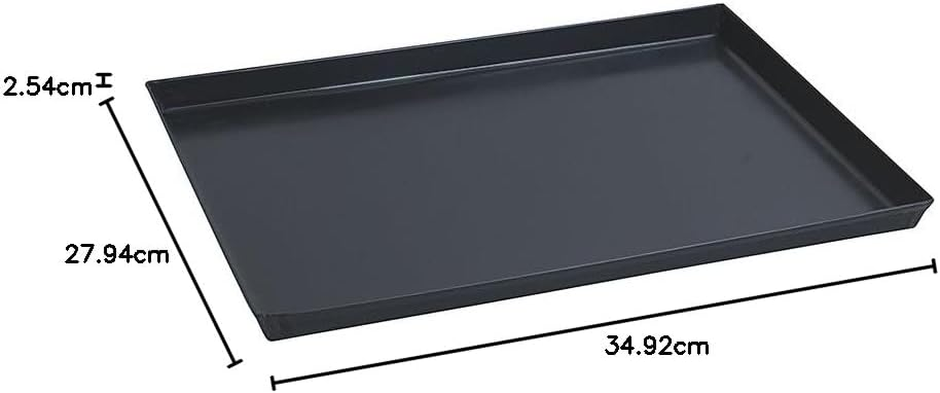 Paderno World Cuisine 13.75 by 11 Inch Blue Steel Baking Sheet