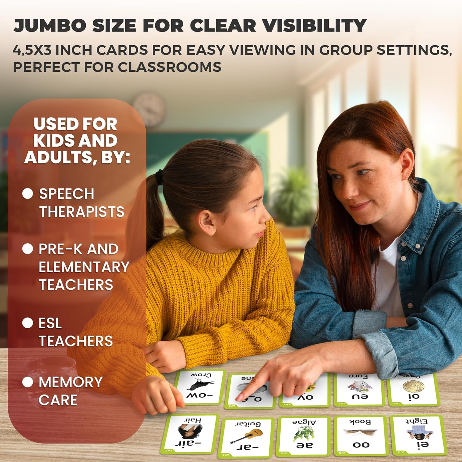 QUOKKA 1000+ Phonics Words Flash Cards for Kids Ages 4-8 I 20 Phonic Stages I 260 Card Games for Kids Ages 3-5 and 6-8 | Learn to Read Games & Phonics Manipulatives for Complete Phonemic Awareness image number 6