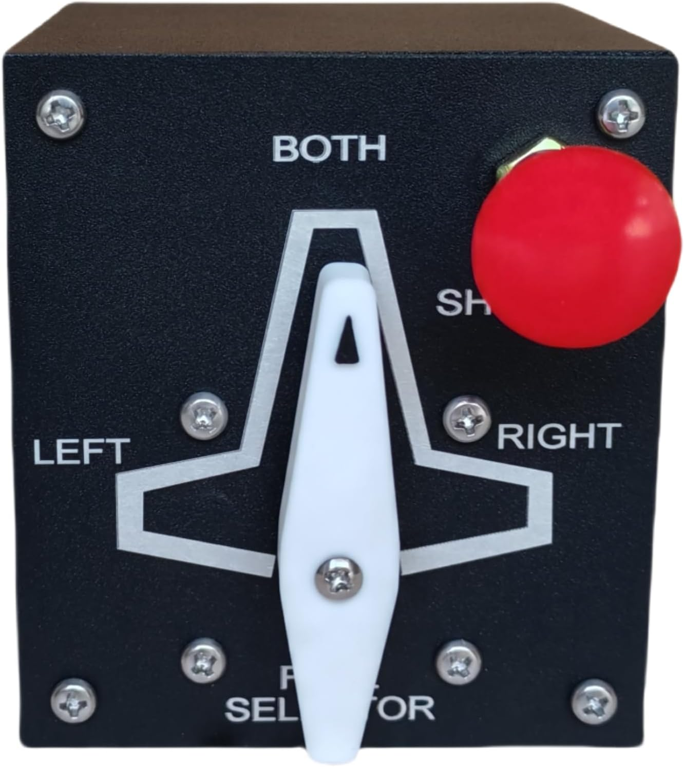 Meza-Fuel Tank Selector for Flight Simulator Game MSFS2020, X-Plane,Fsx,Prepar3D for a Home Cockpit or Standalone Use on a Desk